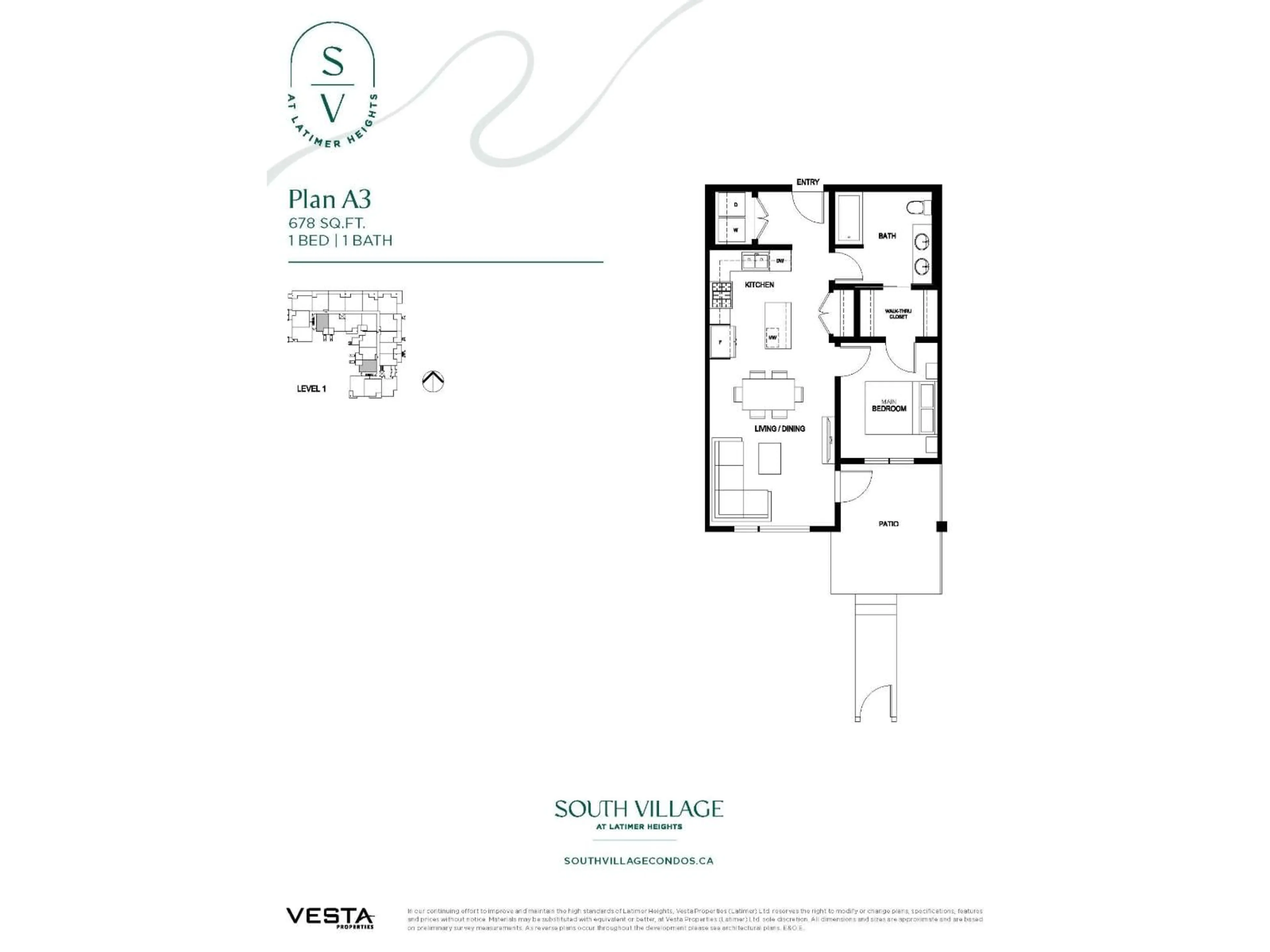 Floor plan for 103 - 20049B 82 AVENUE, Langley British Columbia V2Y4A6