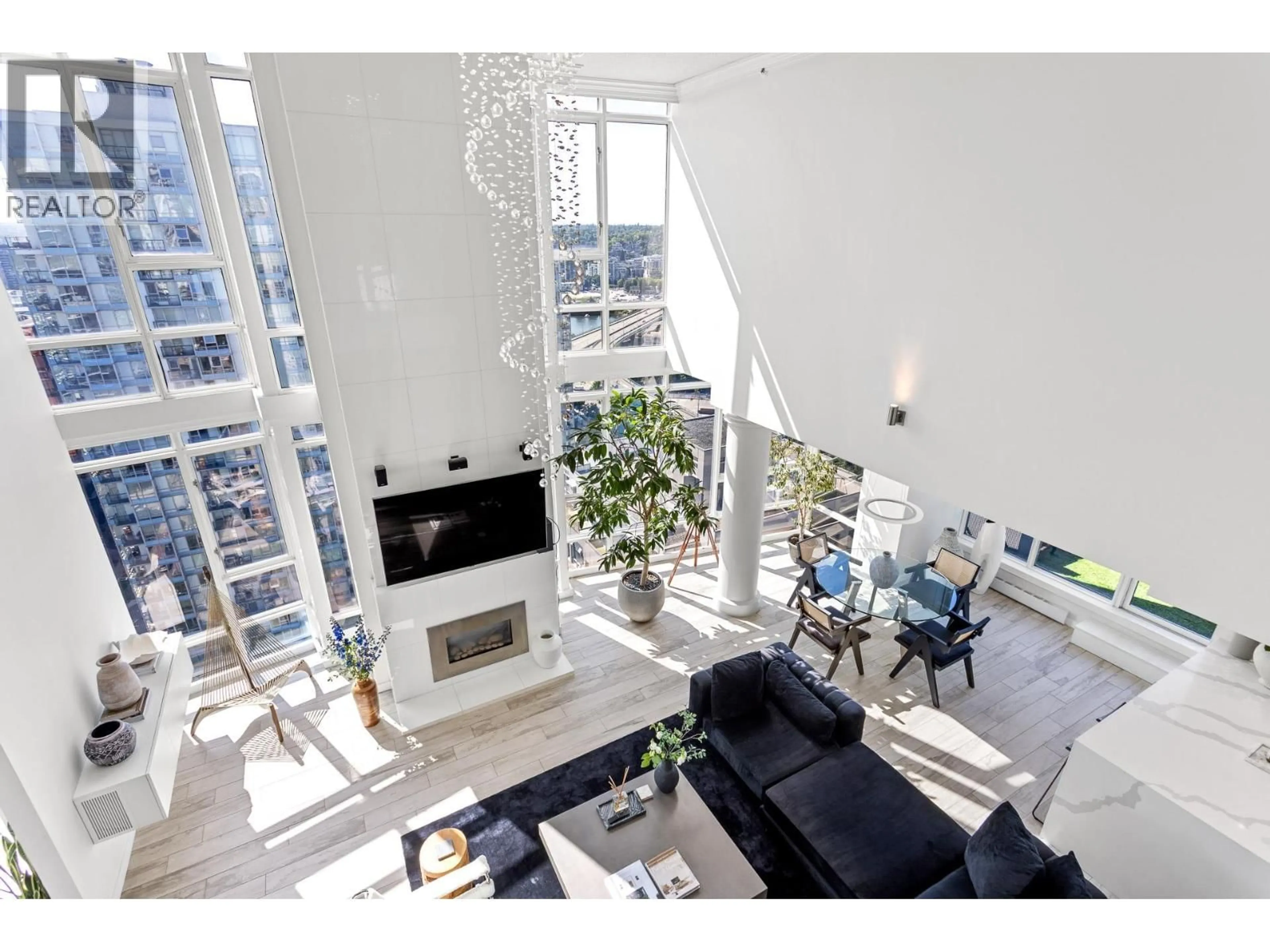 Living room with furniture, unknown for PH1 - 930 CAMBIE STREET, Vancouver British Columbia V6B5X6