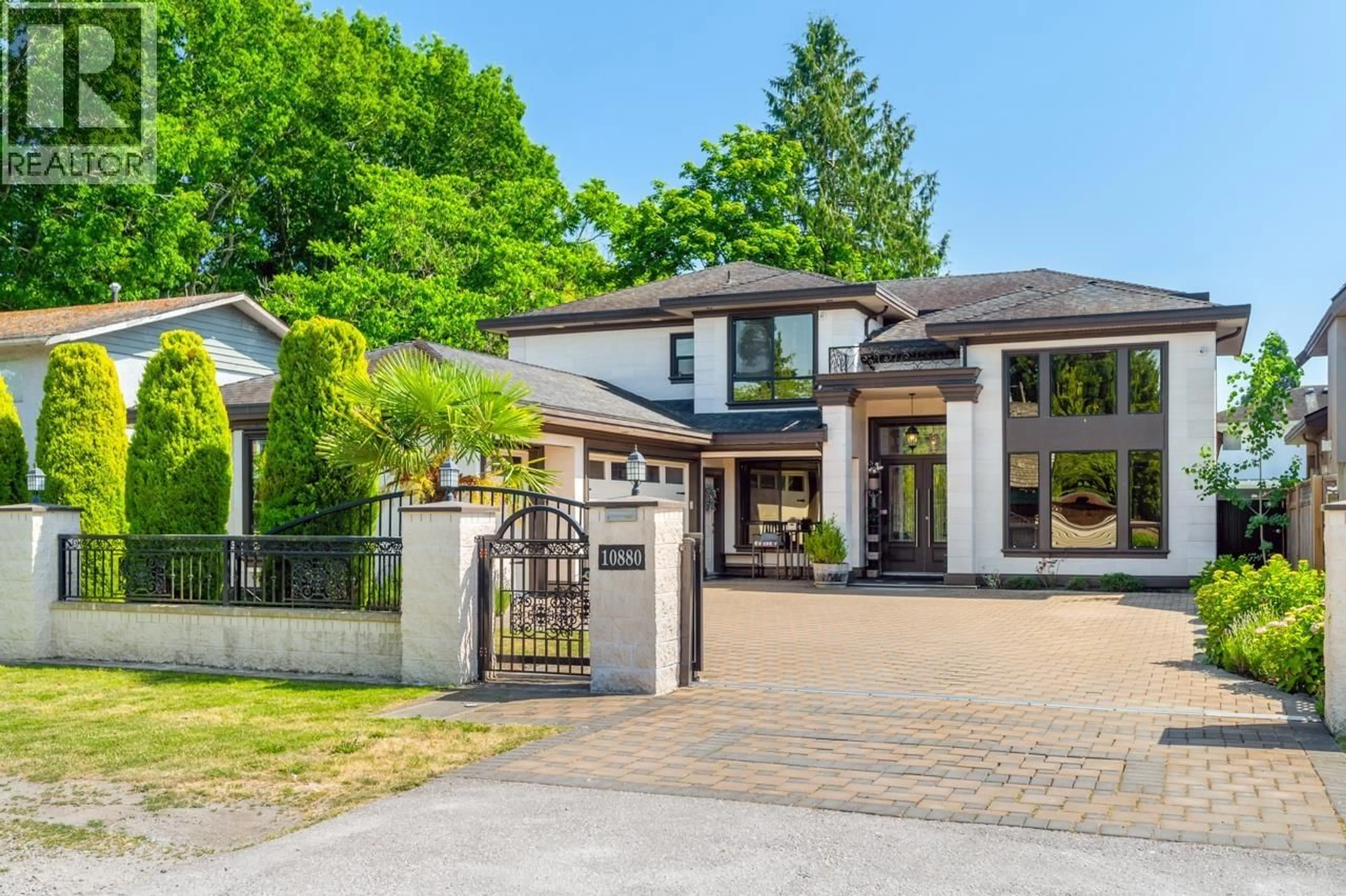 Home with brick exterior material, street for 10880 MADDOCKS ROAD, Richmond British Columbia V7A3M5