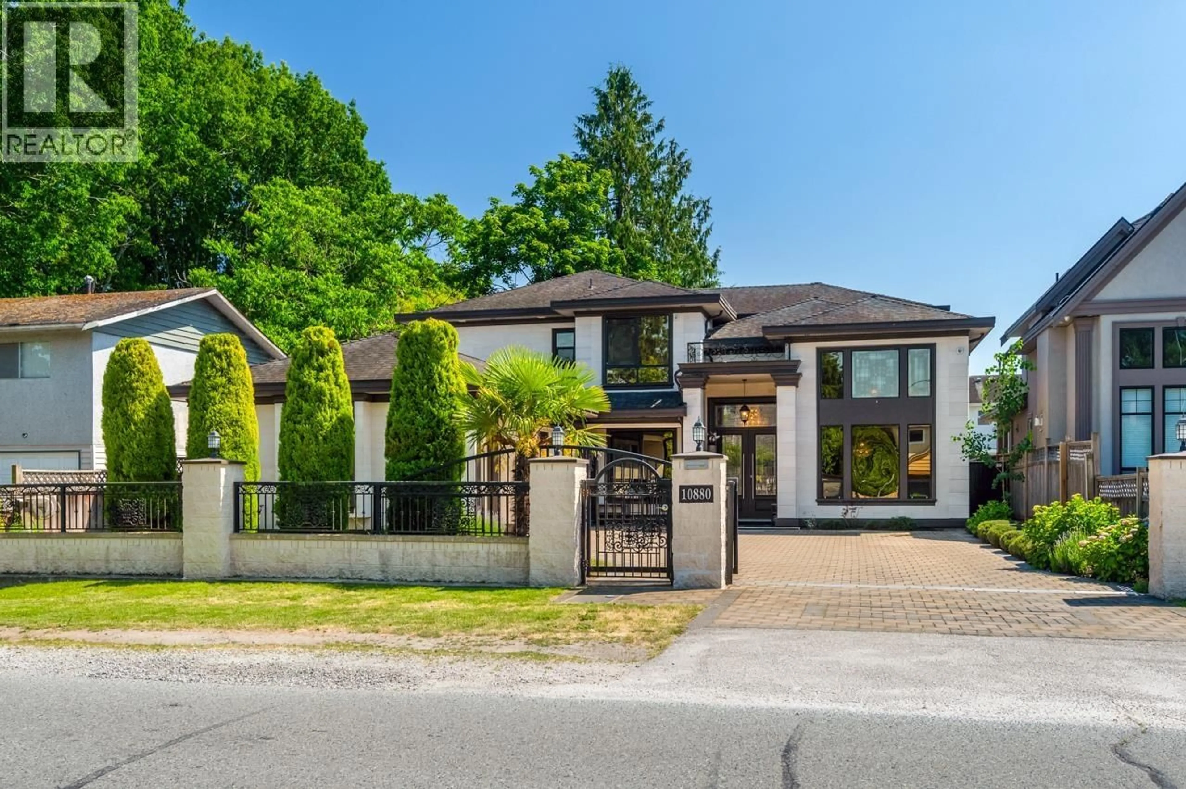 Home with brick exterior material, street for 10880 MADDOCKS ROAD, Richmond British Columbia V7A3M5