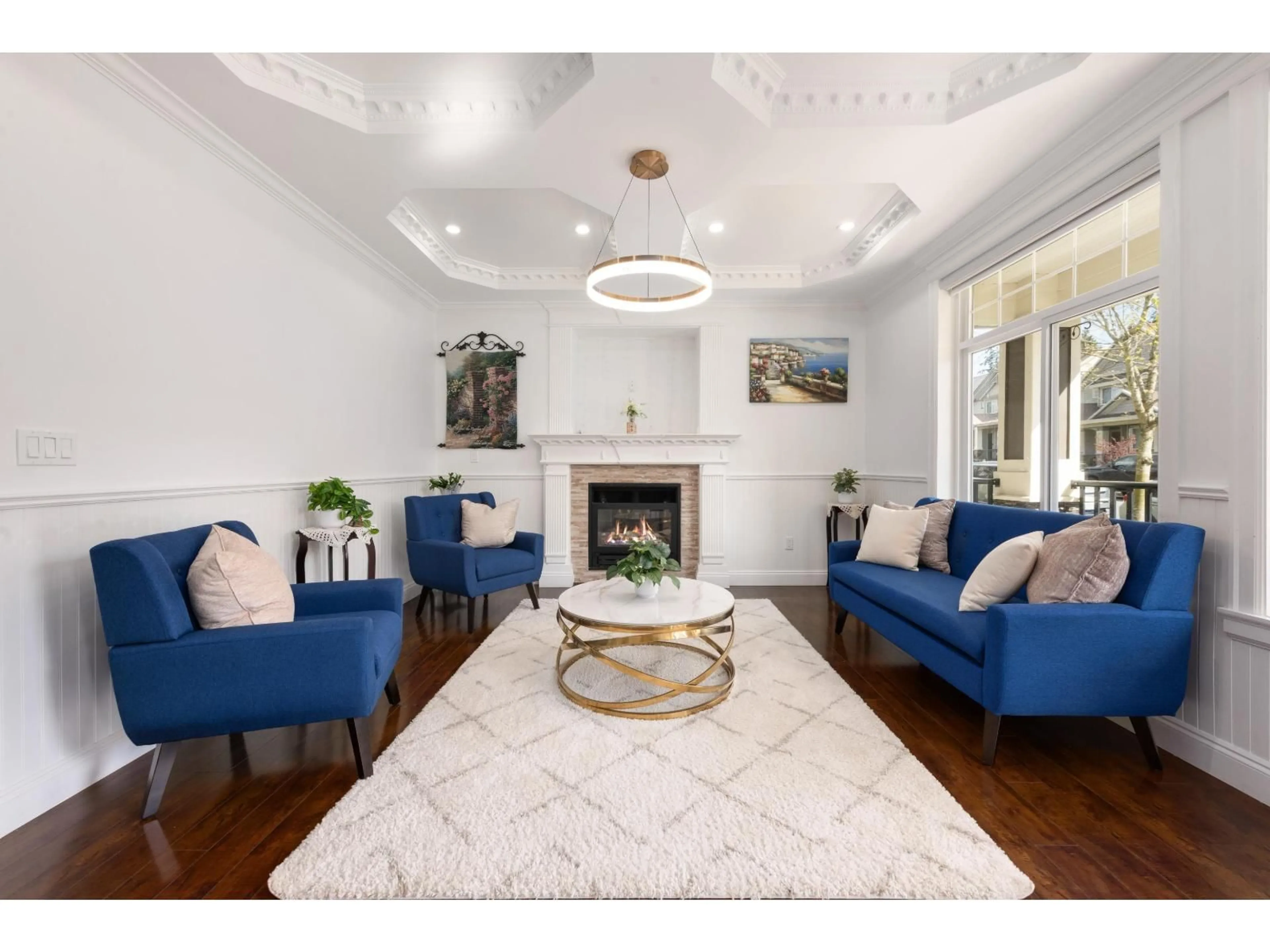 Living room with furniture, unknown for 5883 131A STREET, Surrey British Columbia V3X0E4