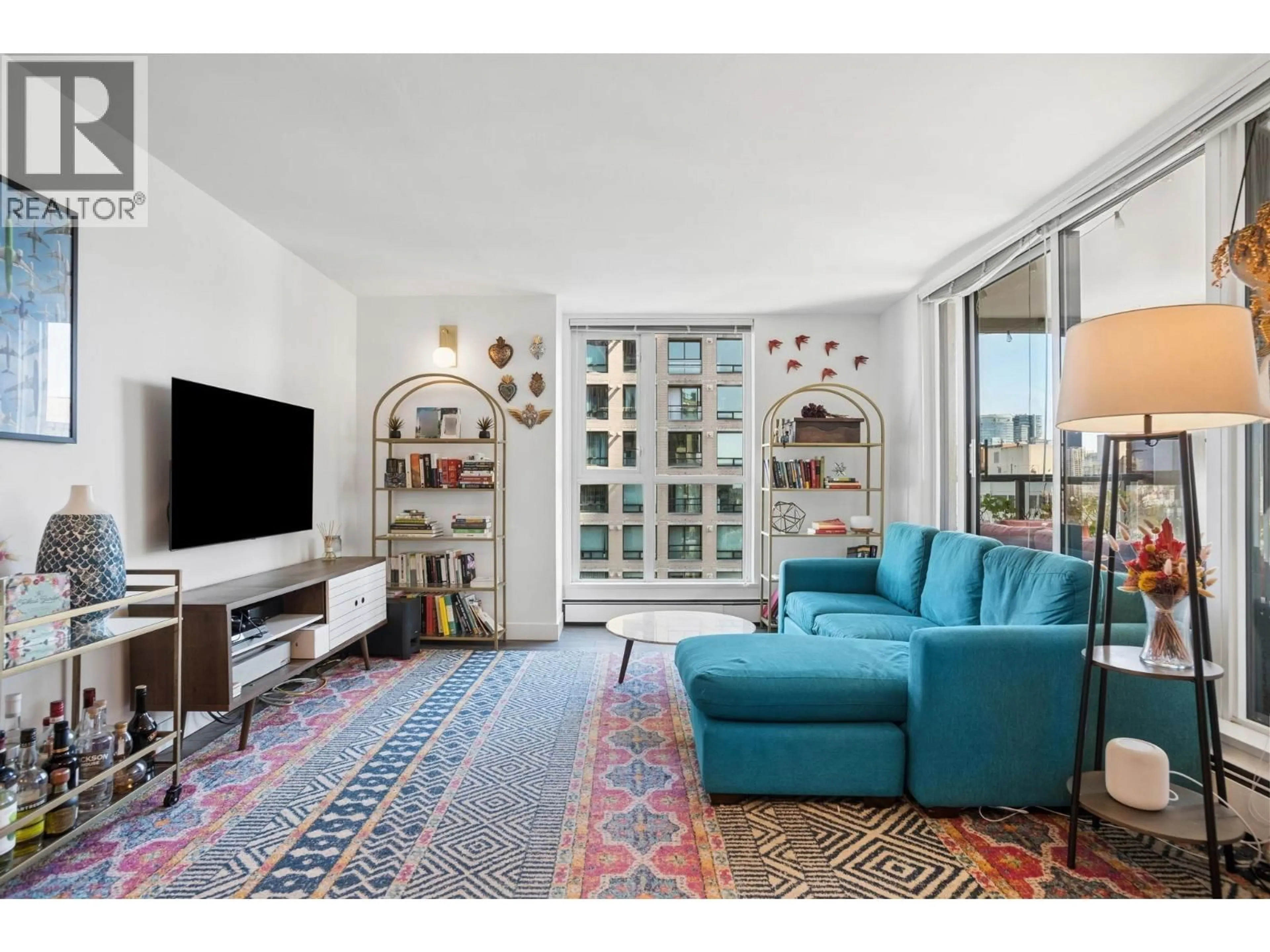 Living room with furniture, unknown for 1604 - 1010 BURNABY STREET, Vancouver British Columbia V6E4L8