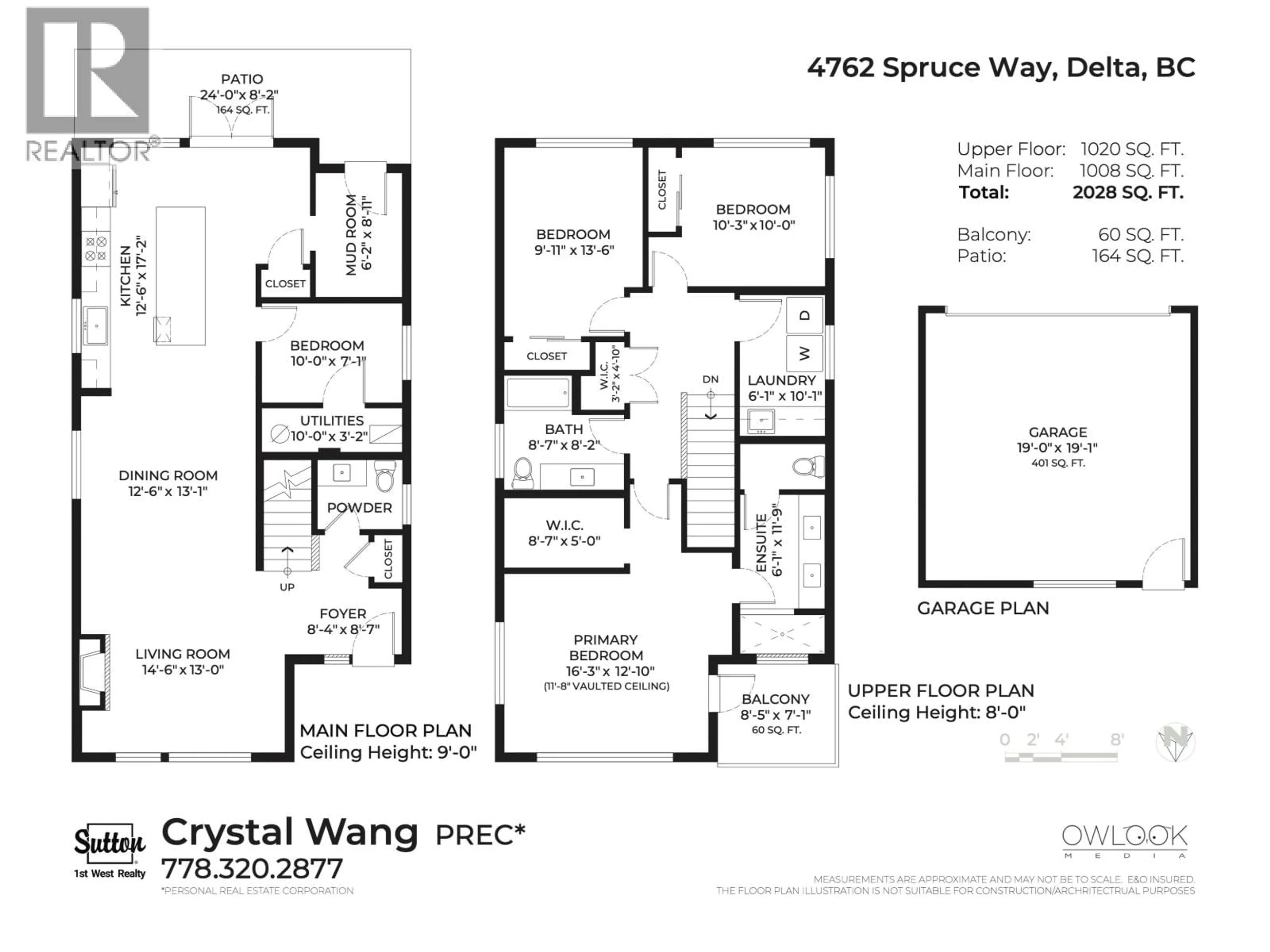 Floor plan for 4762 SPRUCE WAY, Tsawwassen British Columbia V4M0A8