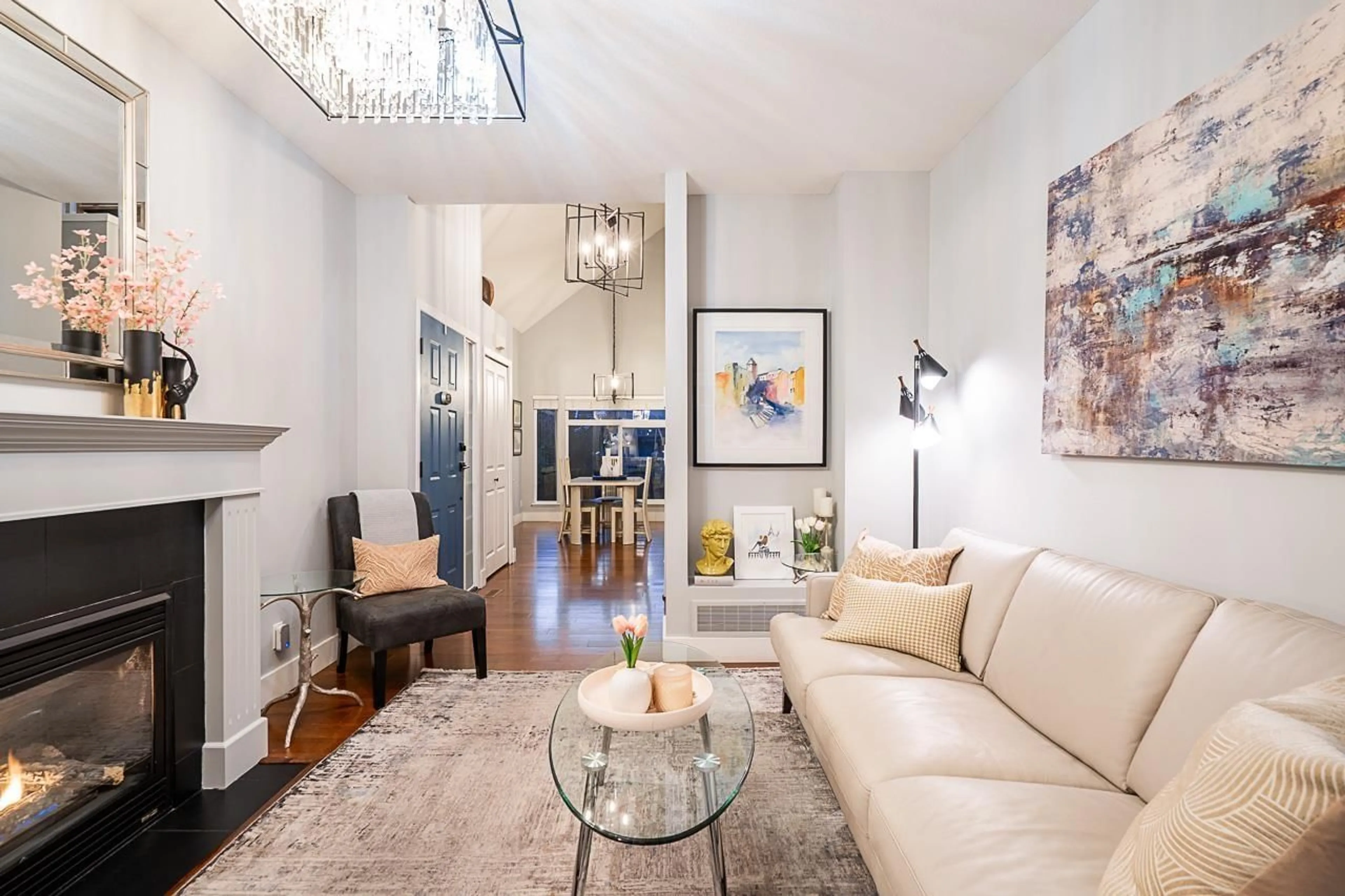 Living room with furniture, unknown for 35 - 3363 ROSEMARY HEIGHTS CRESCENT, Surrey British Columbia V3Z0X8