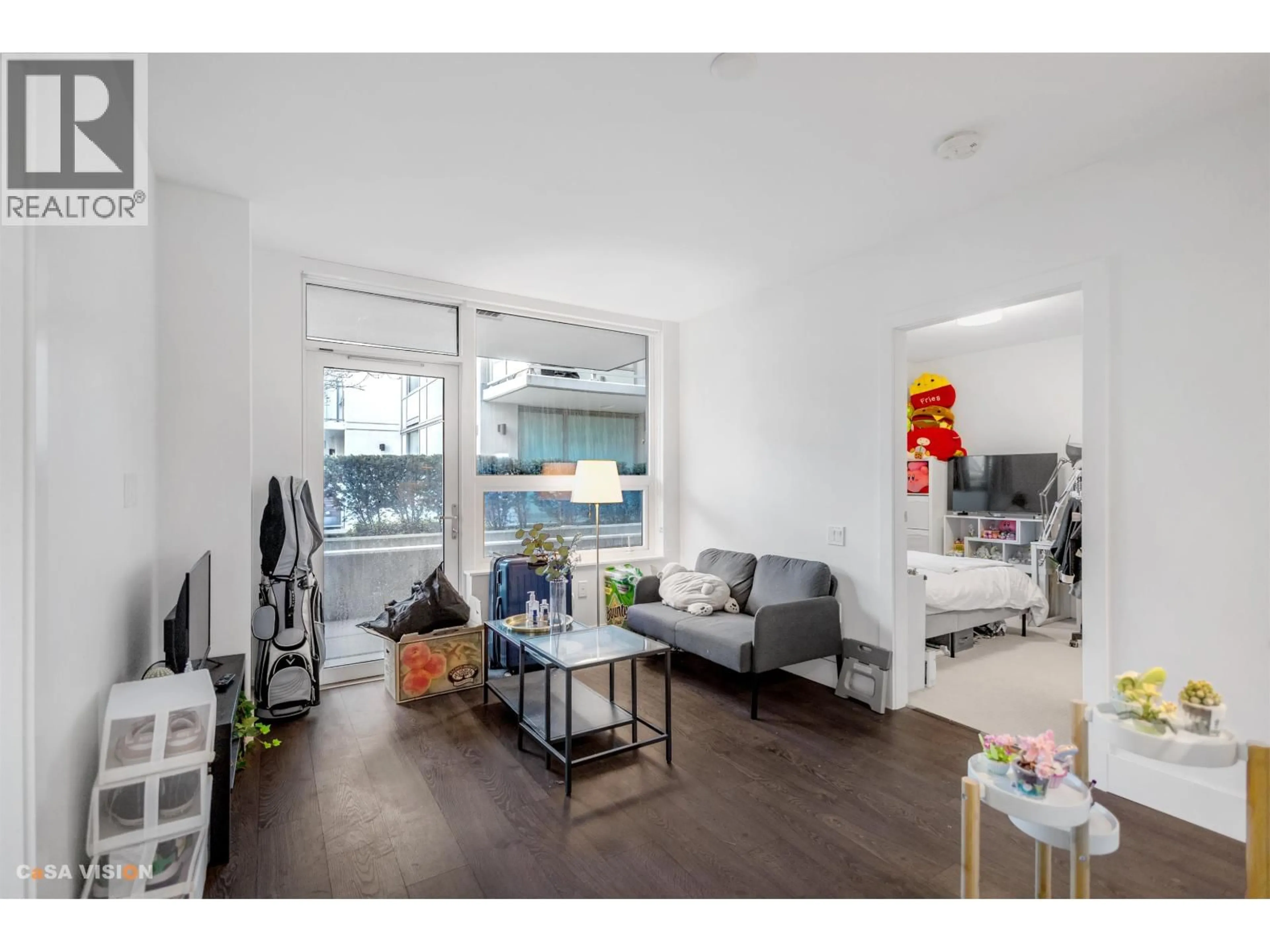 Living room with furniture, unknown for 417 - 5508 HOLLYBRIDGE WAY, Richmond British Columbia V7C0C7