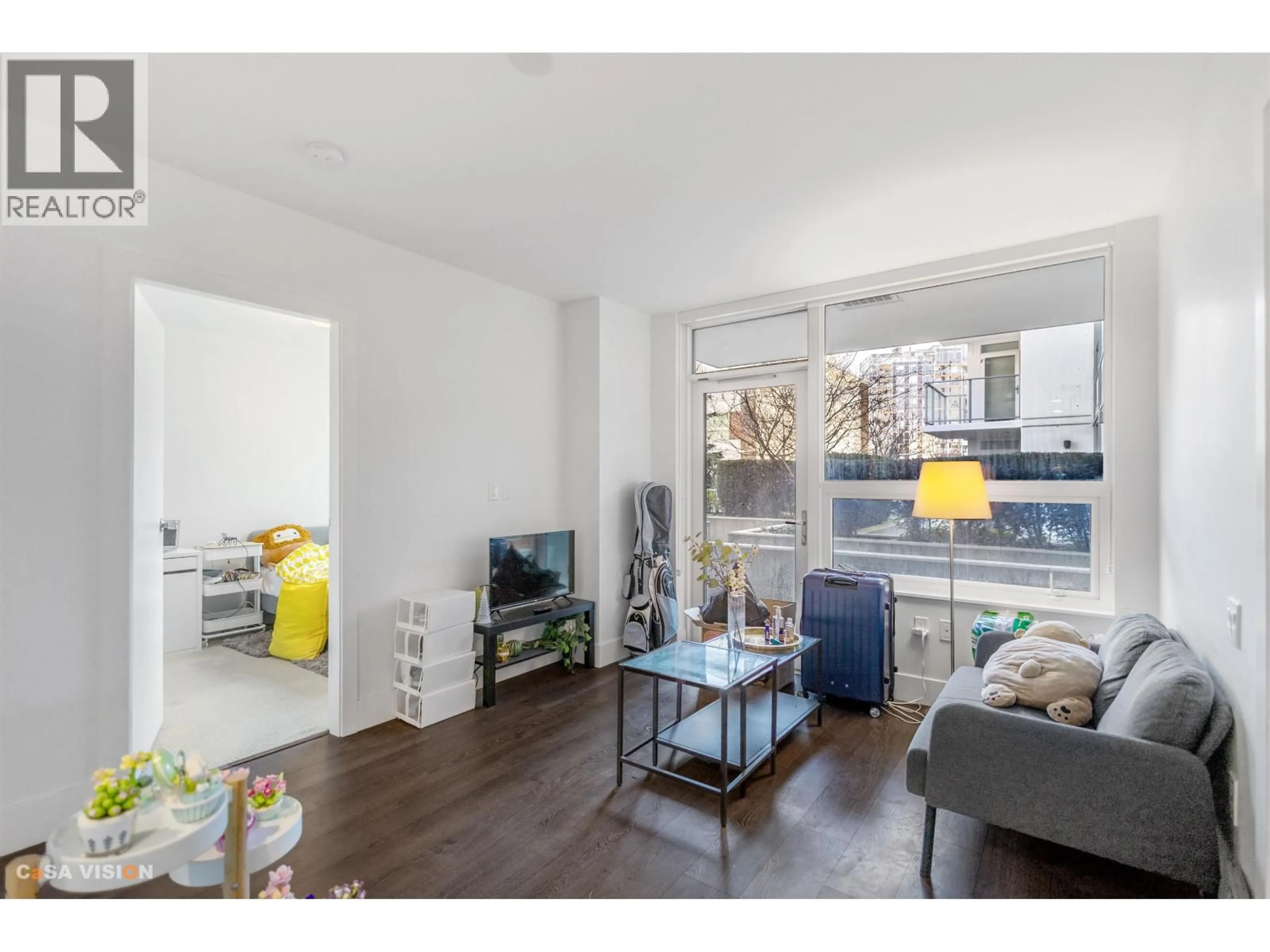 Living room with furniture, unknown for 417 - 5508 HOLLYBRIDGE WAY, Richmond British Columbia V7C0C7