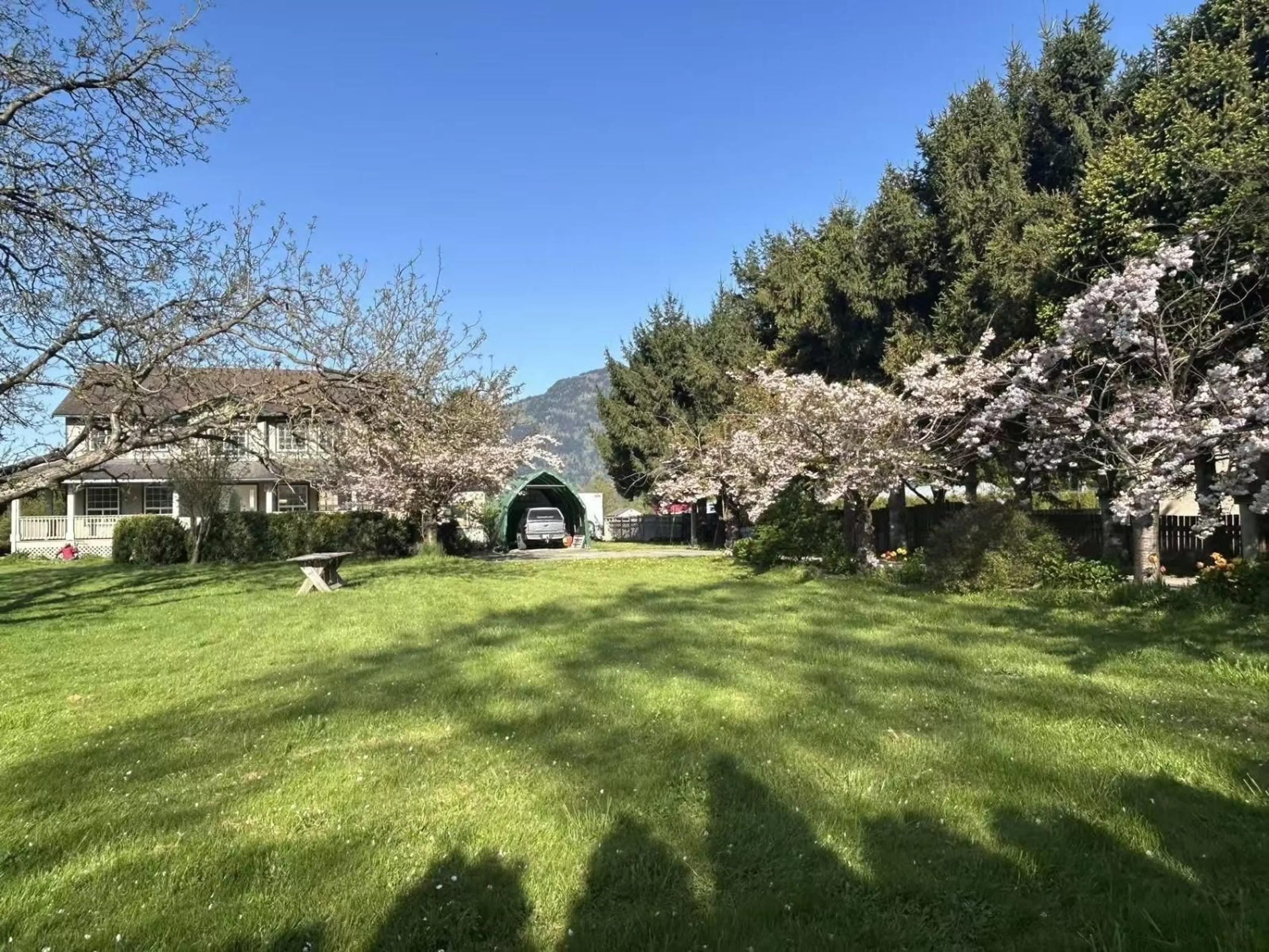 A pic from outside/outdoor area/front of a property/back of a property/a pic from drone, forest/trees view for 5007 BOUNDARY ROAD, Abbotsford British Columbia V3G2N4