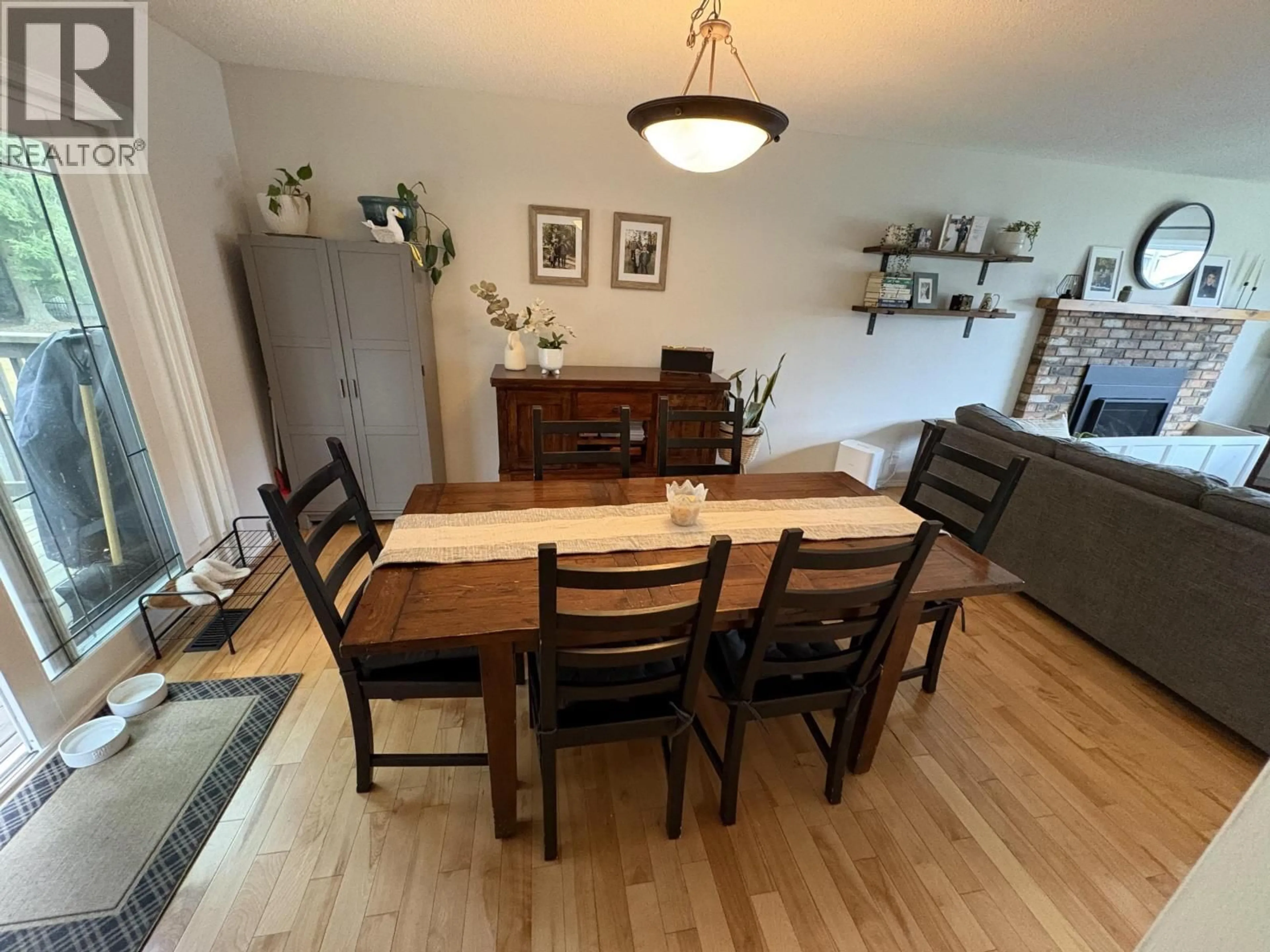 Dining room, wood/laminate floor for 4017 BENNER STREET, Terrace British Columbia V8G3B1