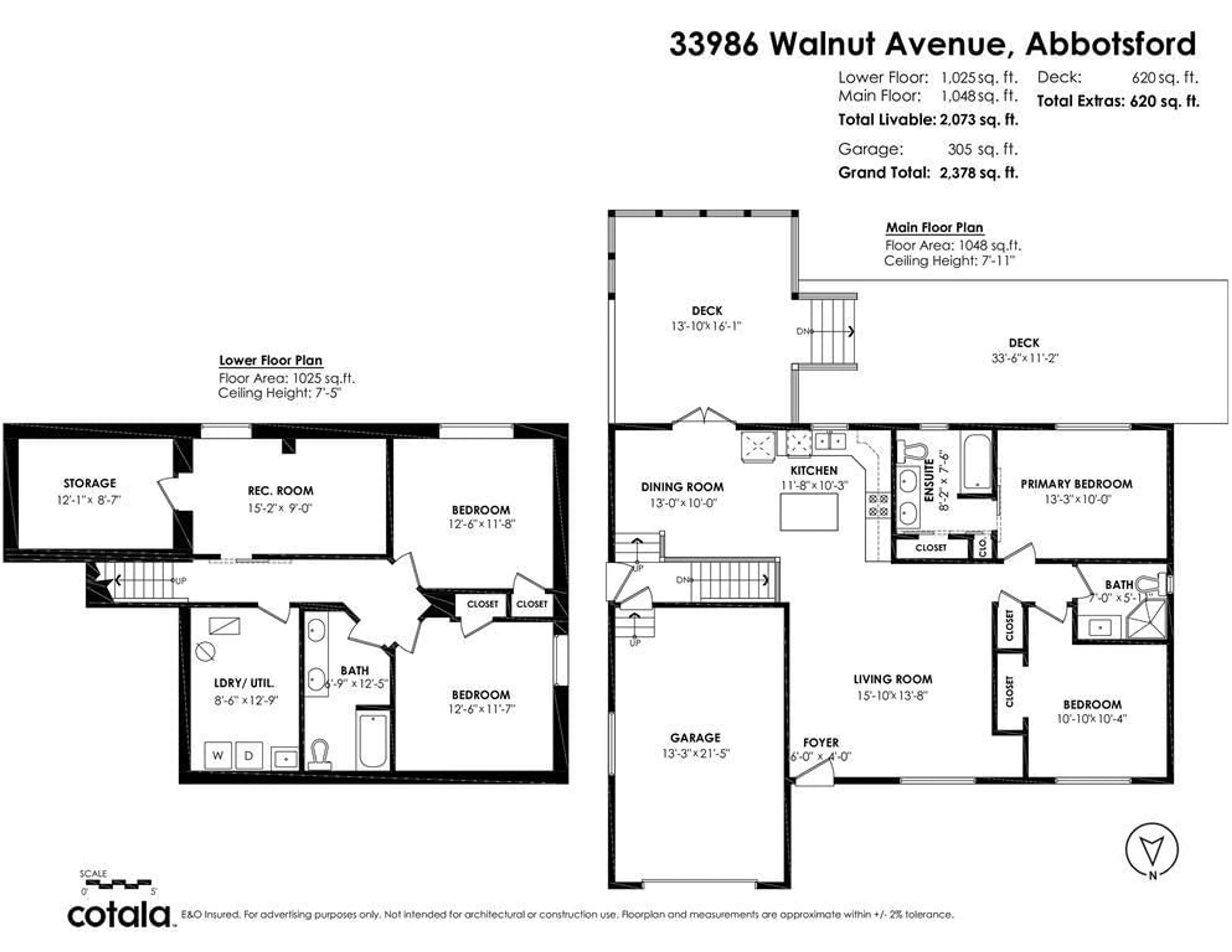 Floor plan for 33986 WALNUT AVENUE, Abbotsford British Columbia V2S2S5
