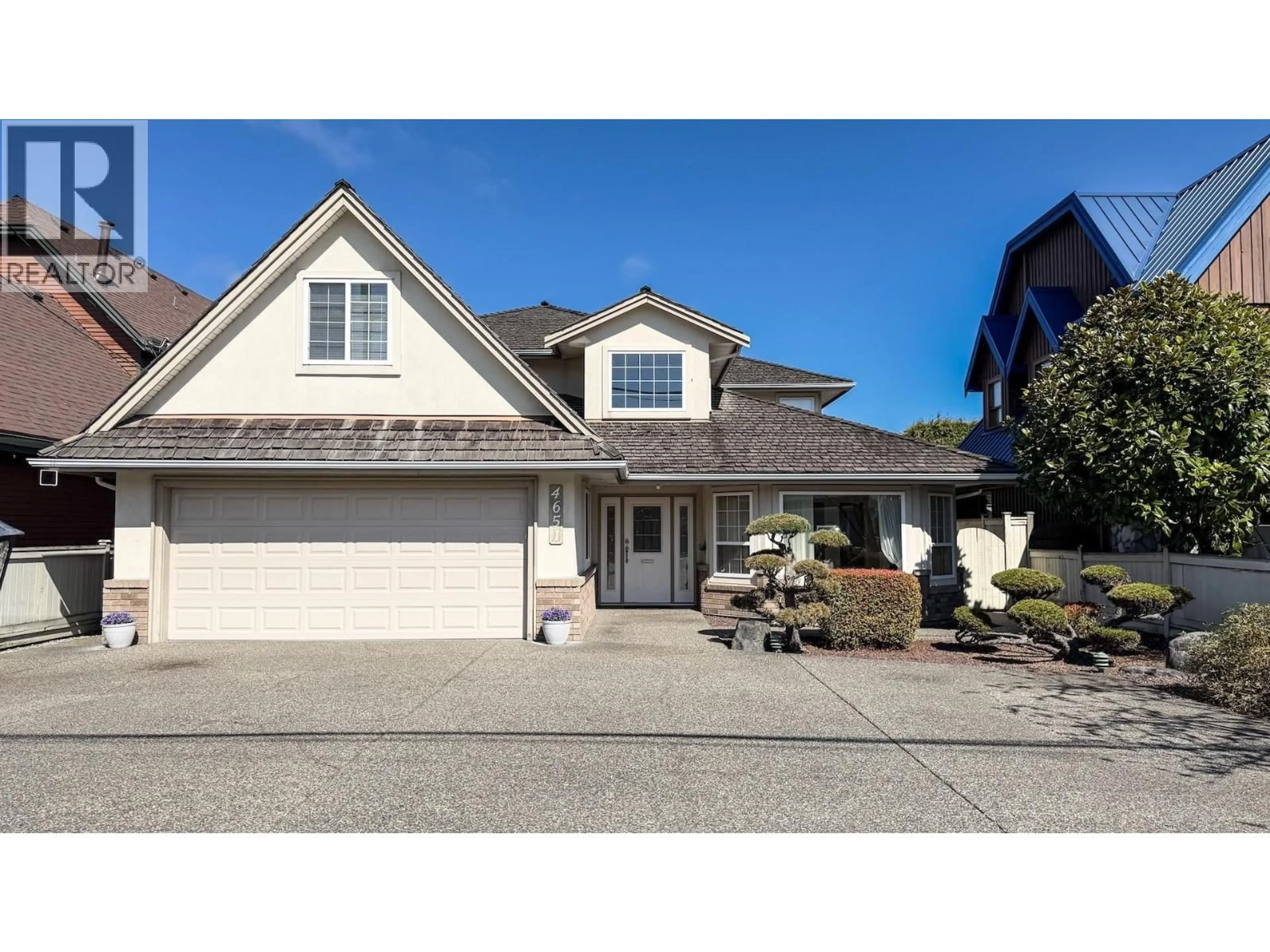 Home with vinyl exterior material, street for 4651 MONCTON STREET, Richmond British Columbia V7E3A8