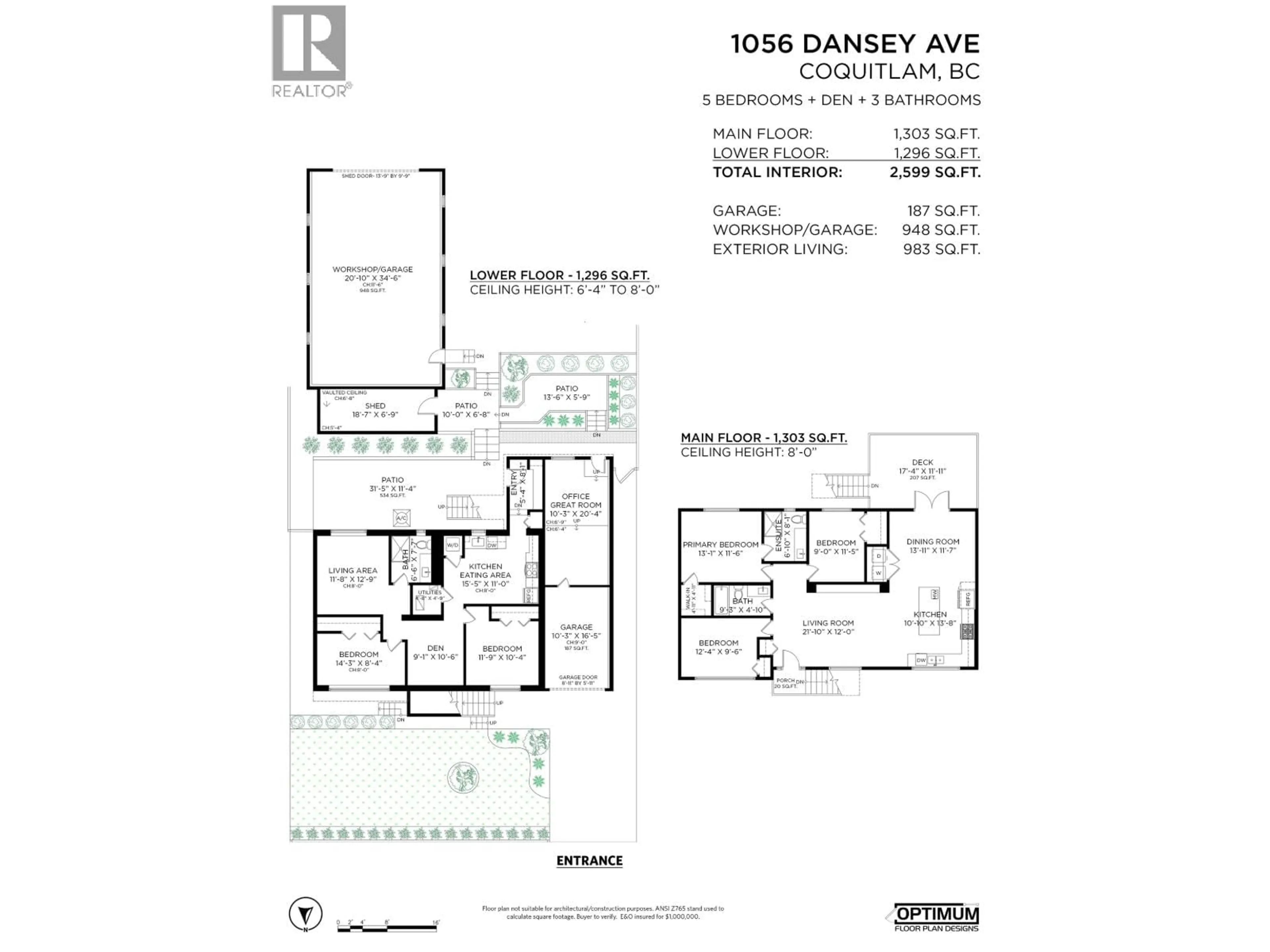Floor plan for 1056 DANSEY AVENUE, Coquitlam British Columbia V3K3H3