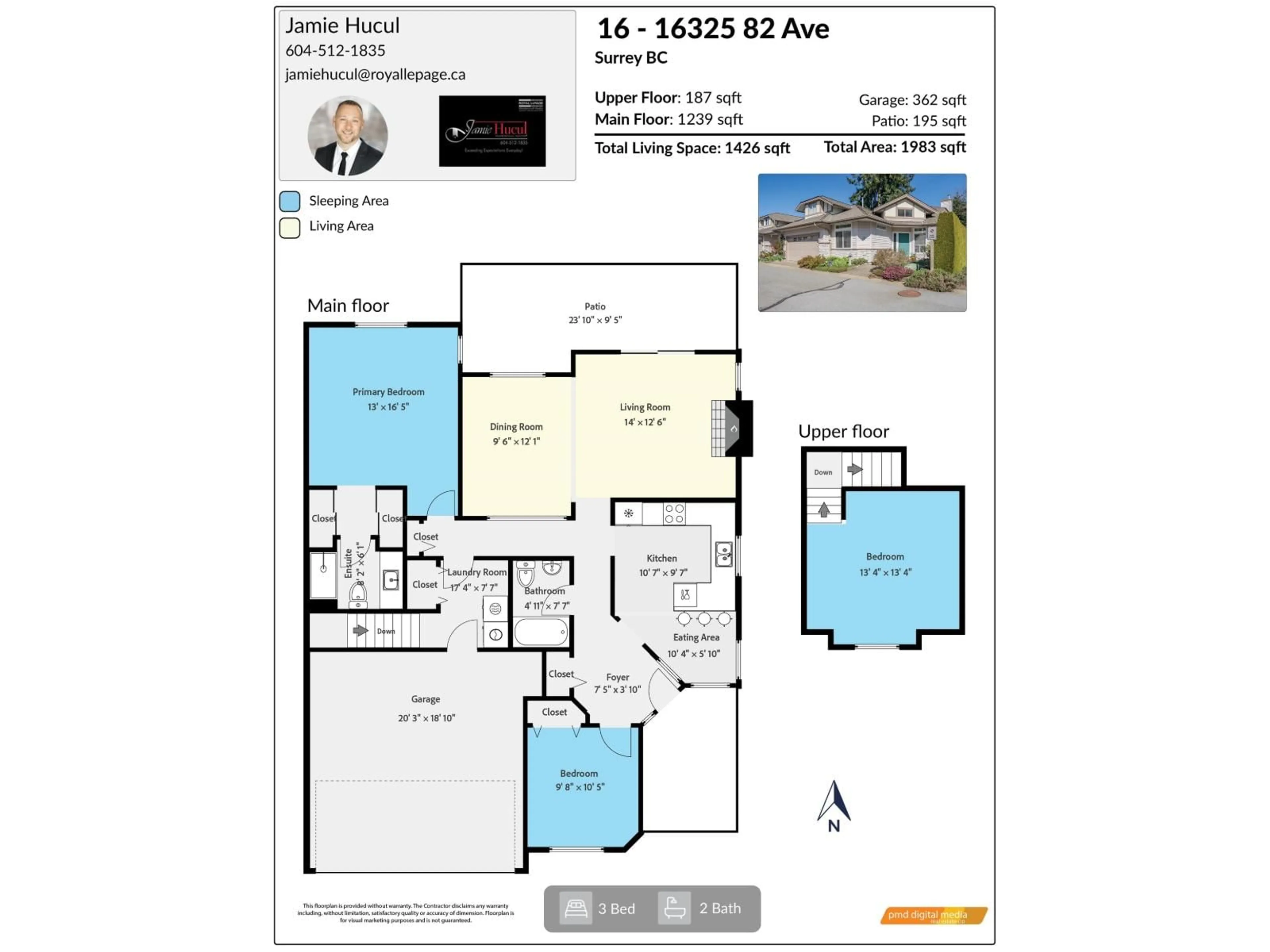 Floor plan for 16 - 16325 82 AVENUE, Surrey British Columbia V4N0P5