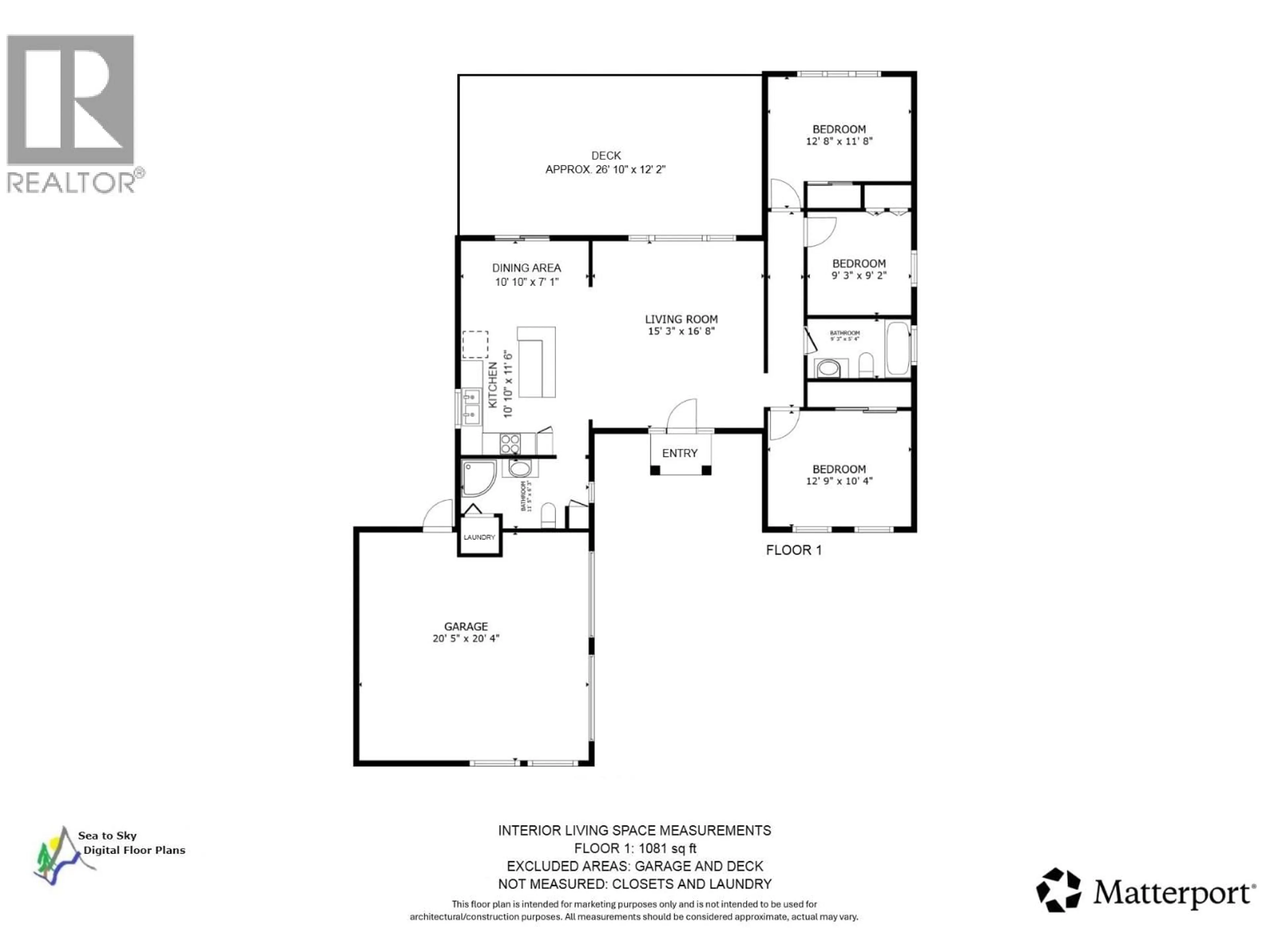 Floor plan for 1110 LARAMEE ROAD, Squamish British Columbia V0N1H0