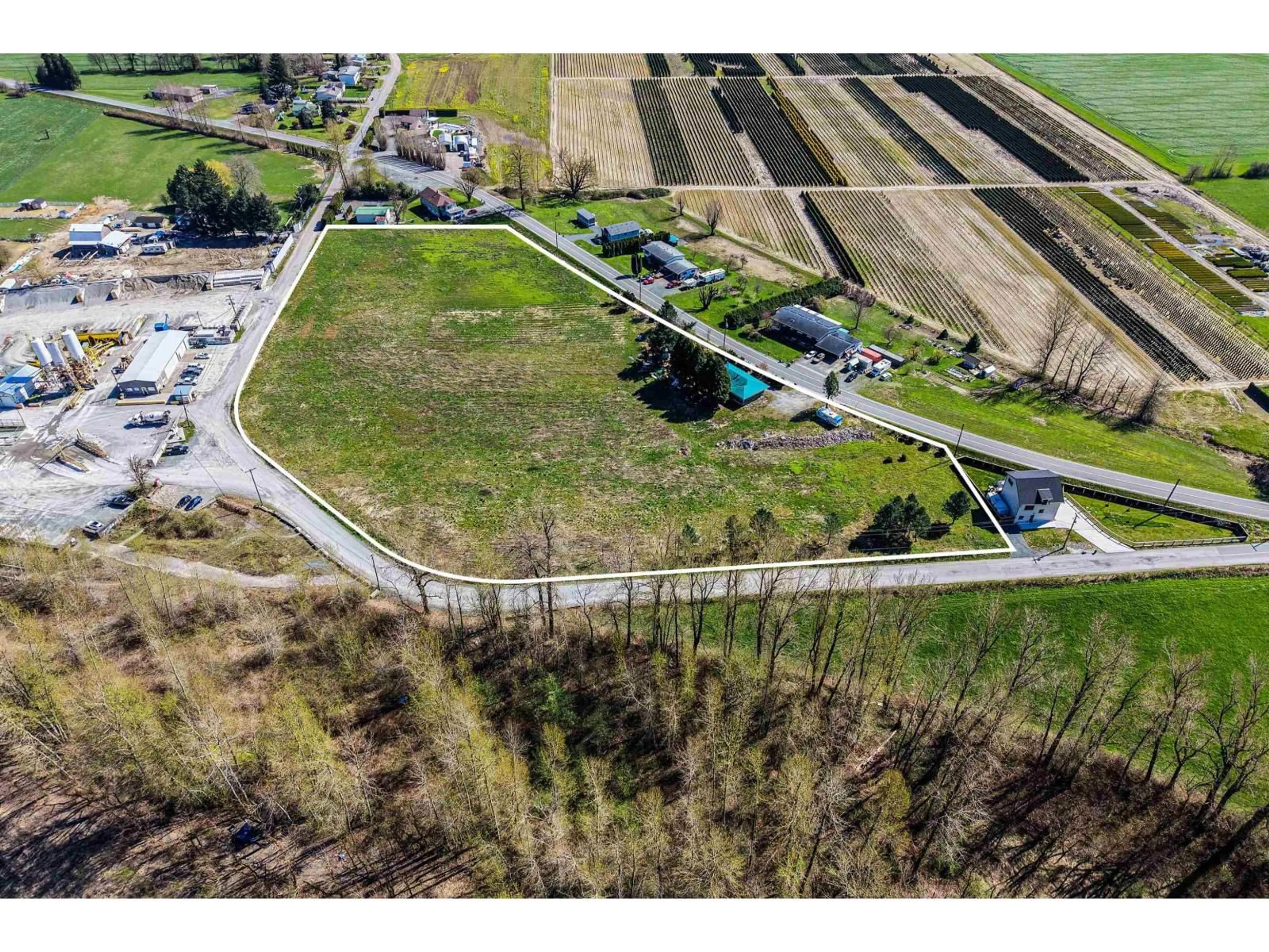 A pic from outside/outdoor area/front of a property/back of a property/a pic from drone, street for 10715 TOWER ROAD, Chilliwack British Columbia V2P8B9