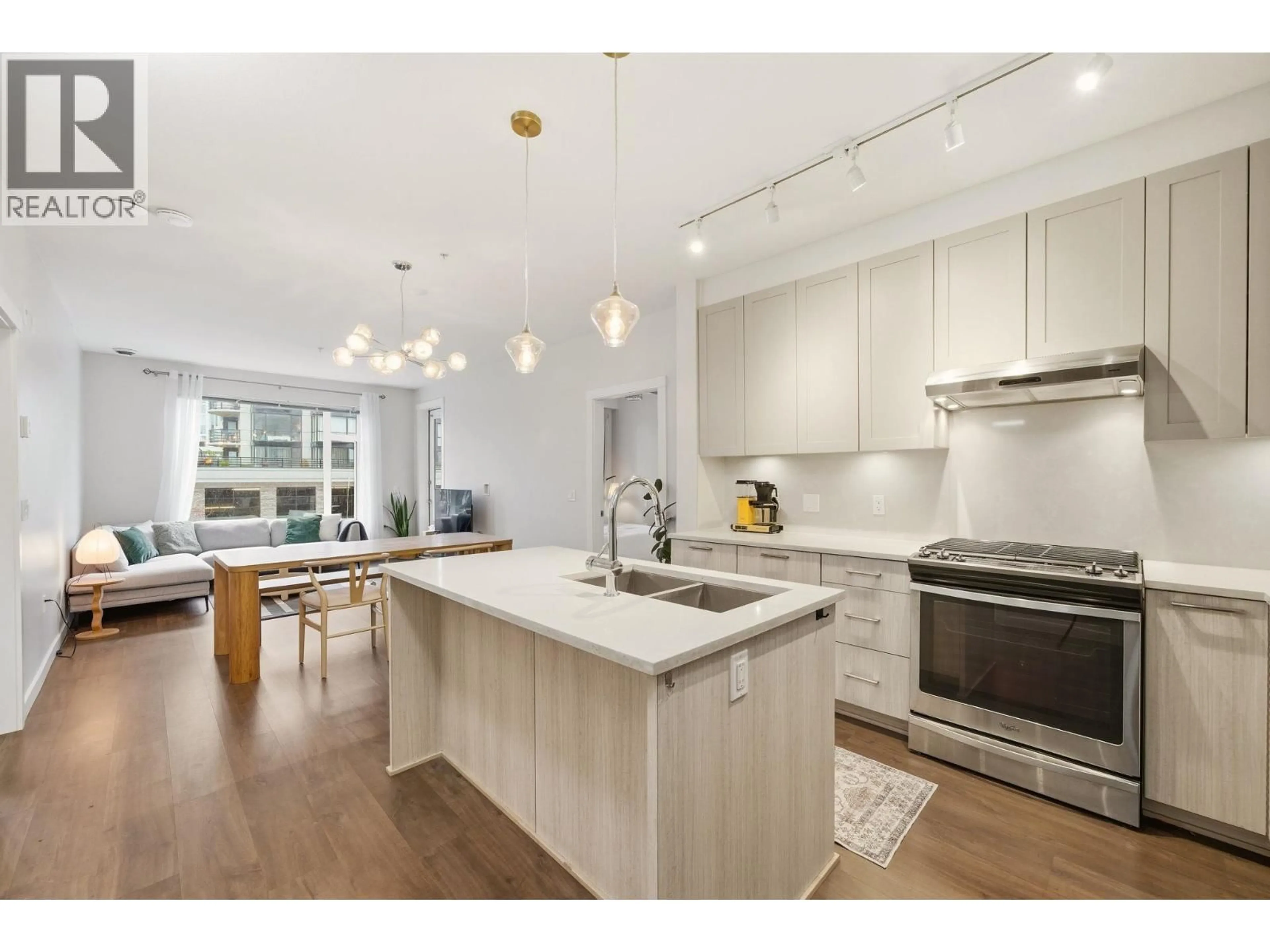 Open concept kitchen, unknown for 304 - 123 1ST STREET, North Vancouver British Columbia V7M0E5