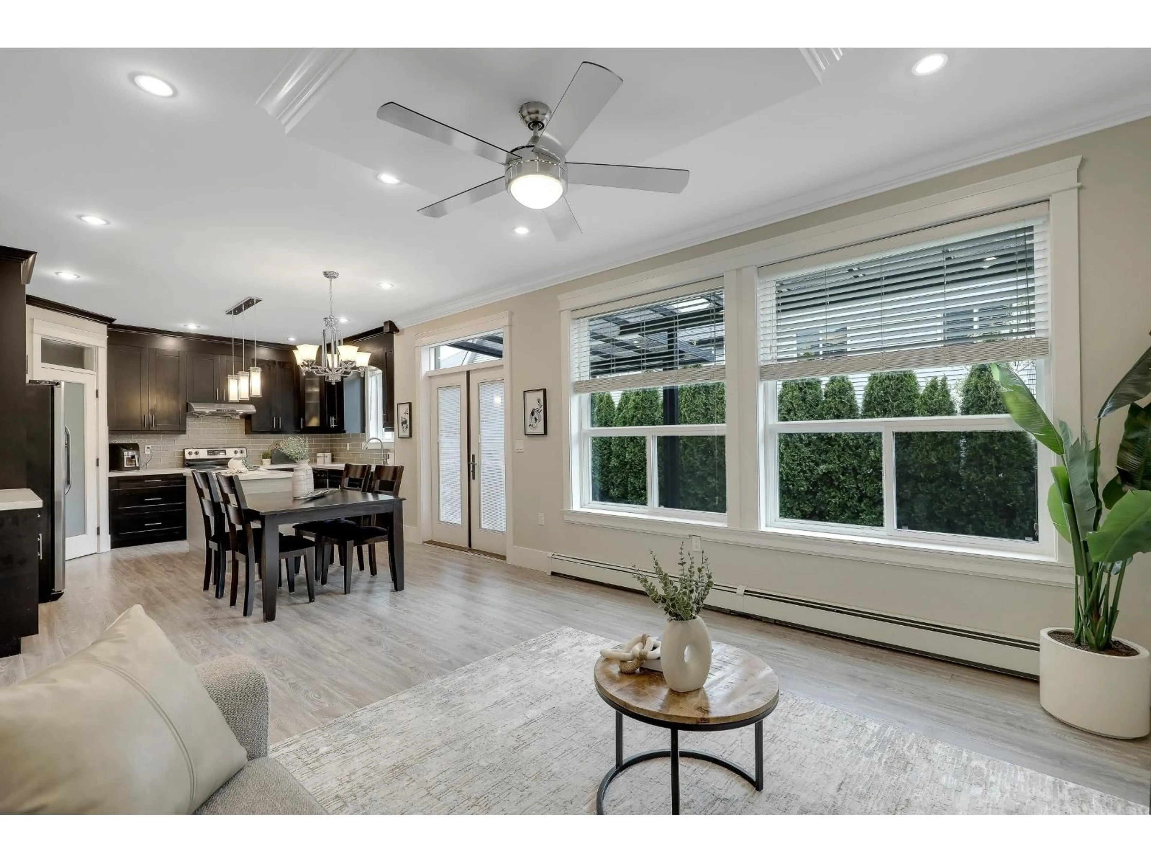 Open concept kitchen, ceramic/tile floor for 20951 80B AVENUE, Langley British Columbia V2Y0R2