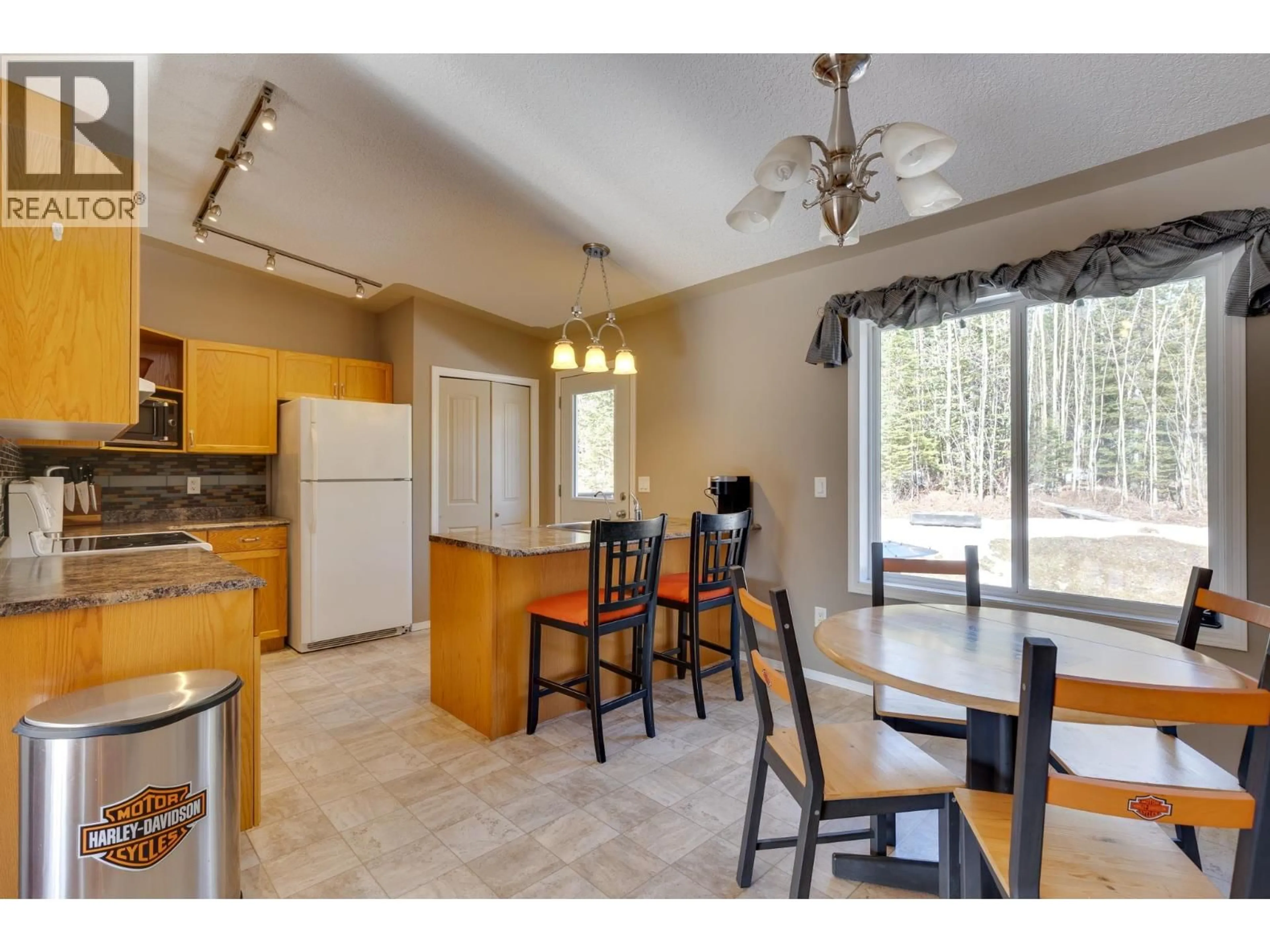 Open concept kitchen, ceramic/tile floor for 11100 GISCOME ROAD, Prince George British Columbia V2N6V6