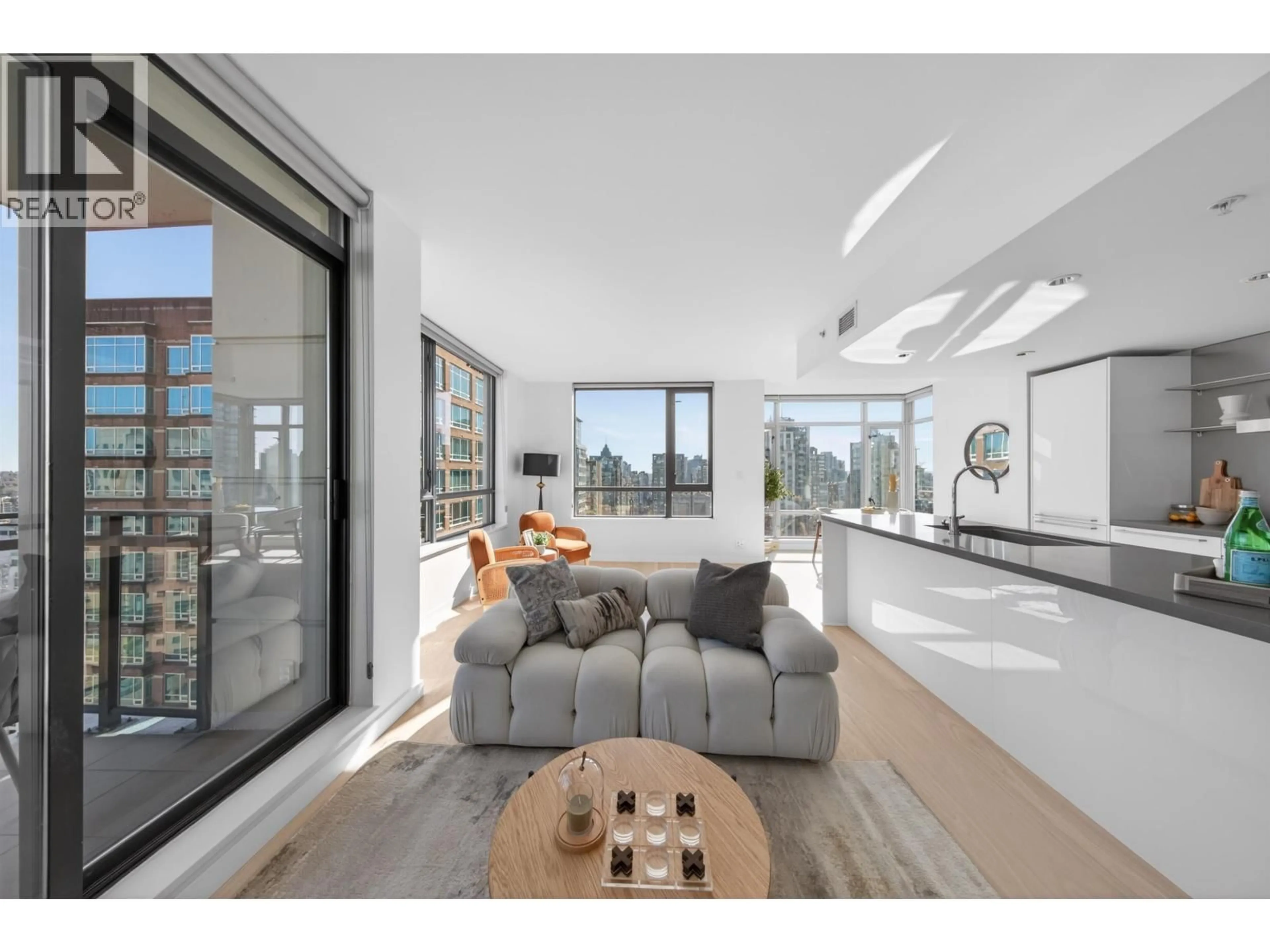 Living room with furniture, unknown for 2601 - 788 RICHARDS STREET, Vancouver British Columbia V6B0C7