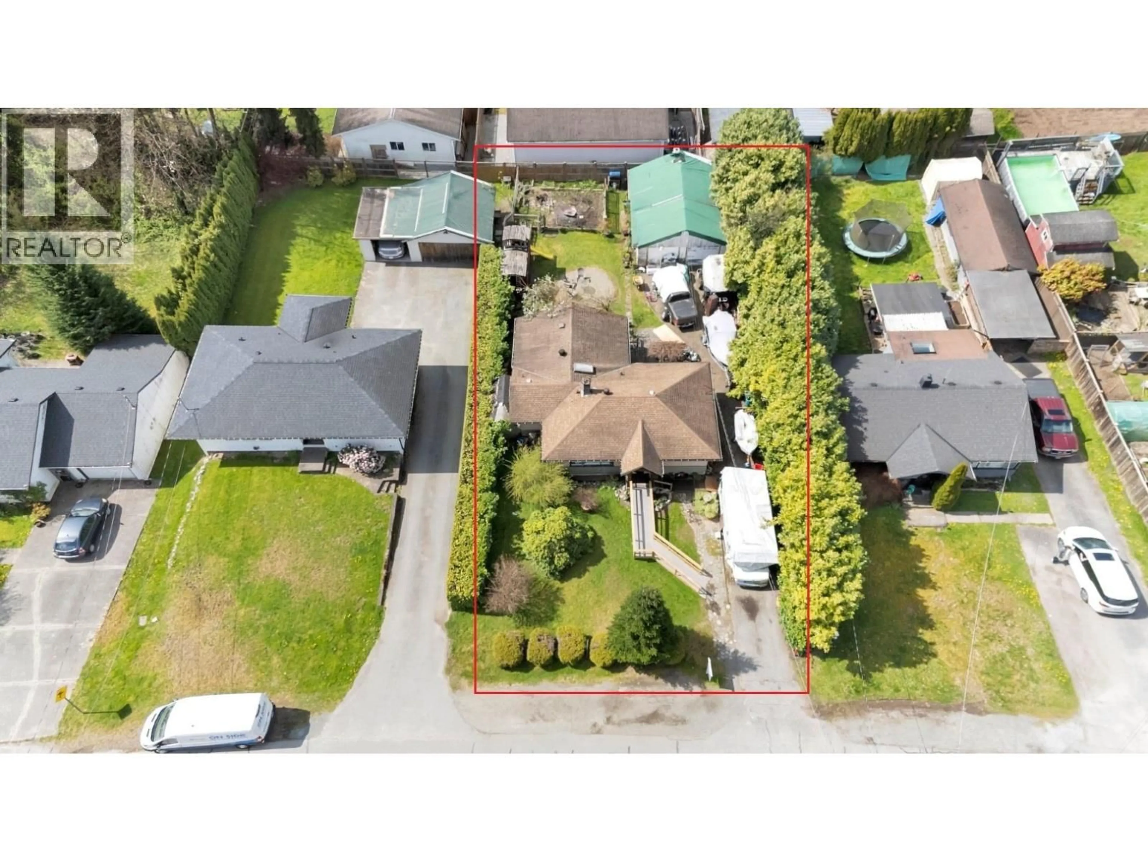 A pic from outside/outdoor area/front of a property/back of a property/a pic from drone, street for 11963 221 STREET, Maple Ridge British Columbia V2X5S9