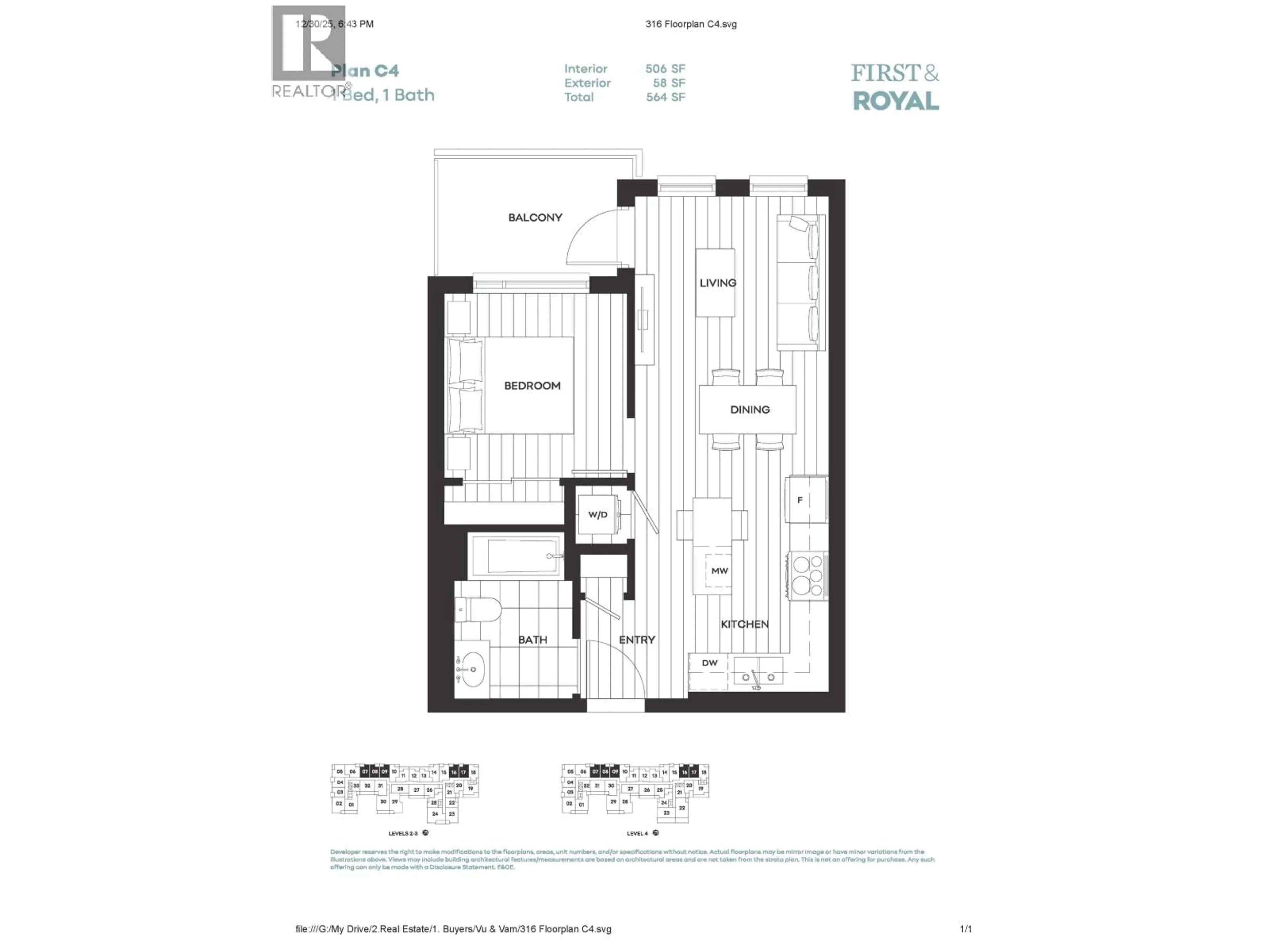 Floor plan for 316 - 82 FIRST STREET, New Westminster British Columbia V3L2G1