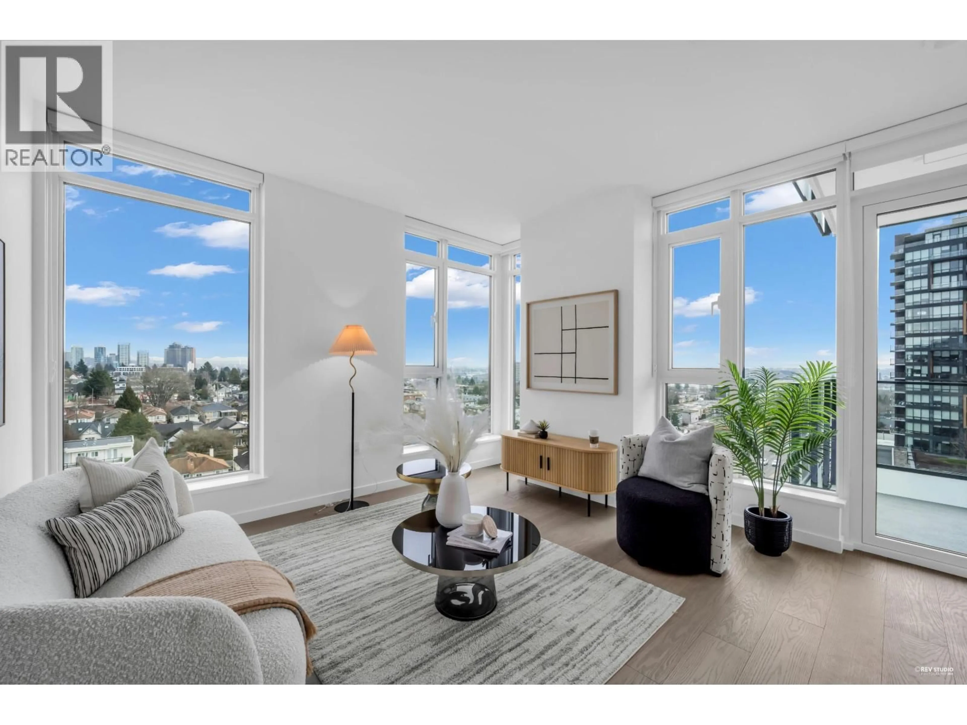 Living room with furniture, unknown for 705 - 8415 GRANVILLE STREET, Vancouver British Columbia V6P0M2