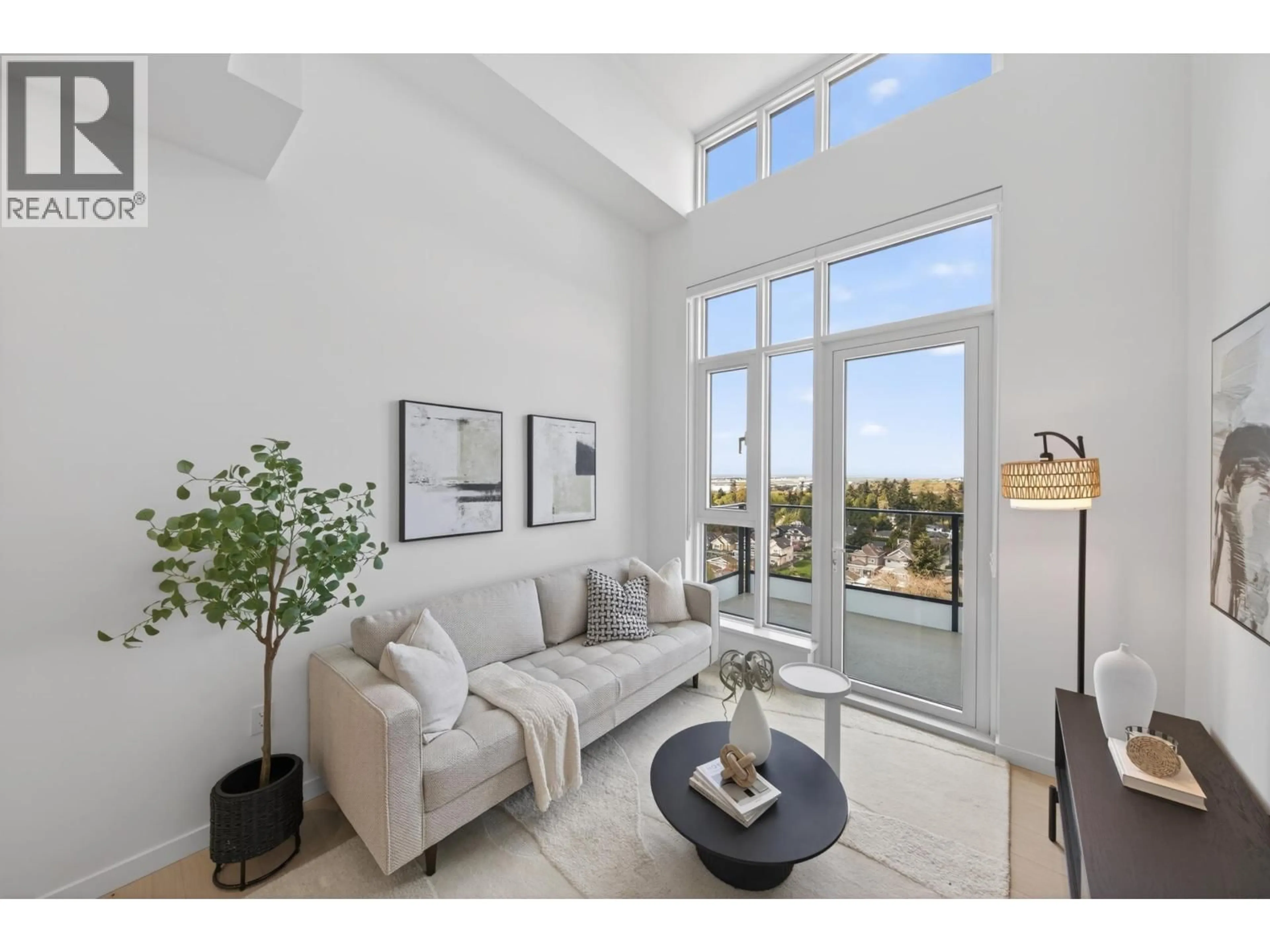 Living room with furniture, unknown for 1008 - 8415 GRANVILLE STREET, Vancouver British Columbia V6P0M2