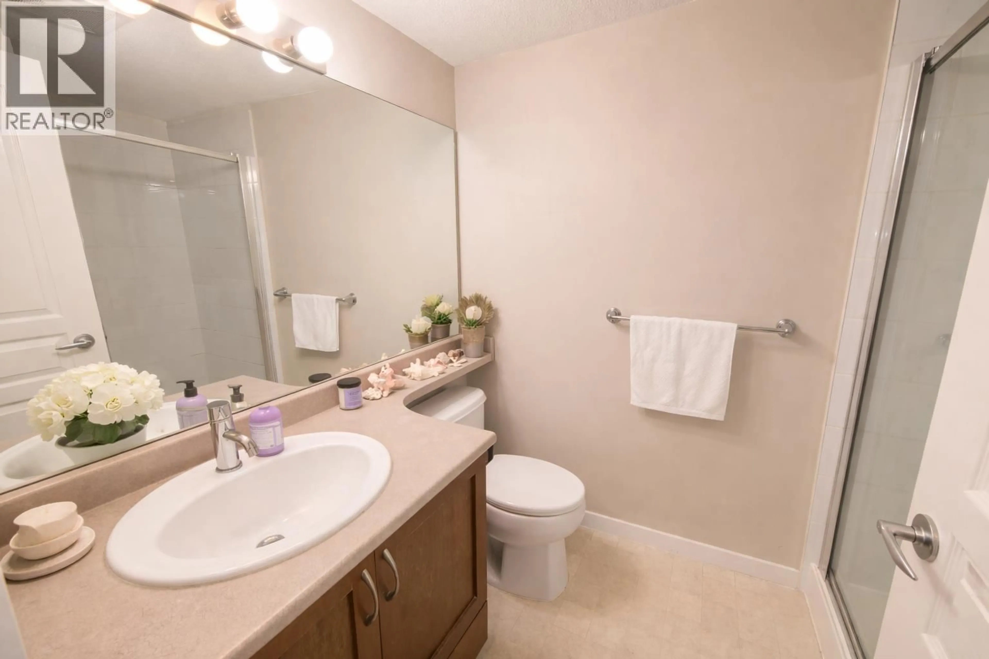 Standard bathroom, ceramic/tile floor for 203 - 2951 SILVER SPRINGS BOULEVARD, Coquitlam British Columbia V3E3S4