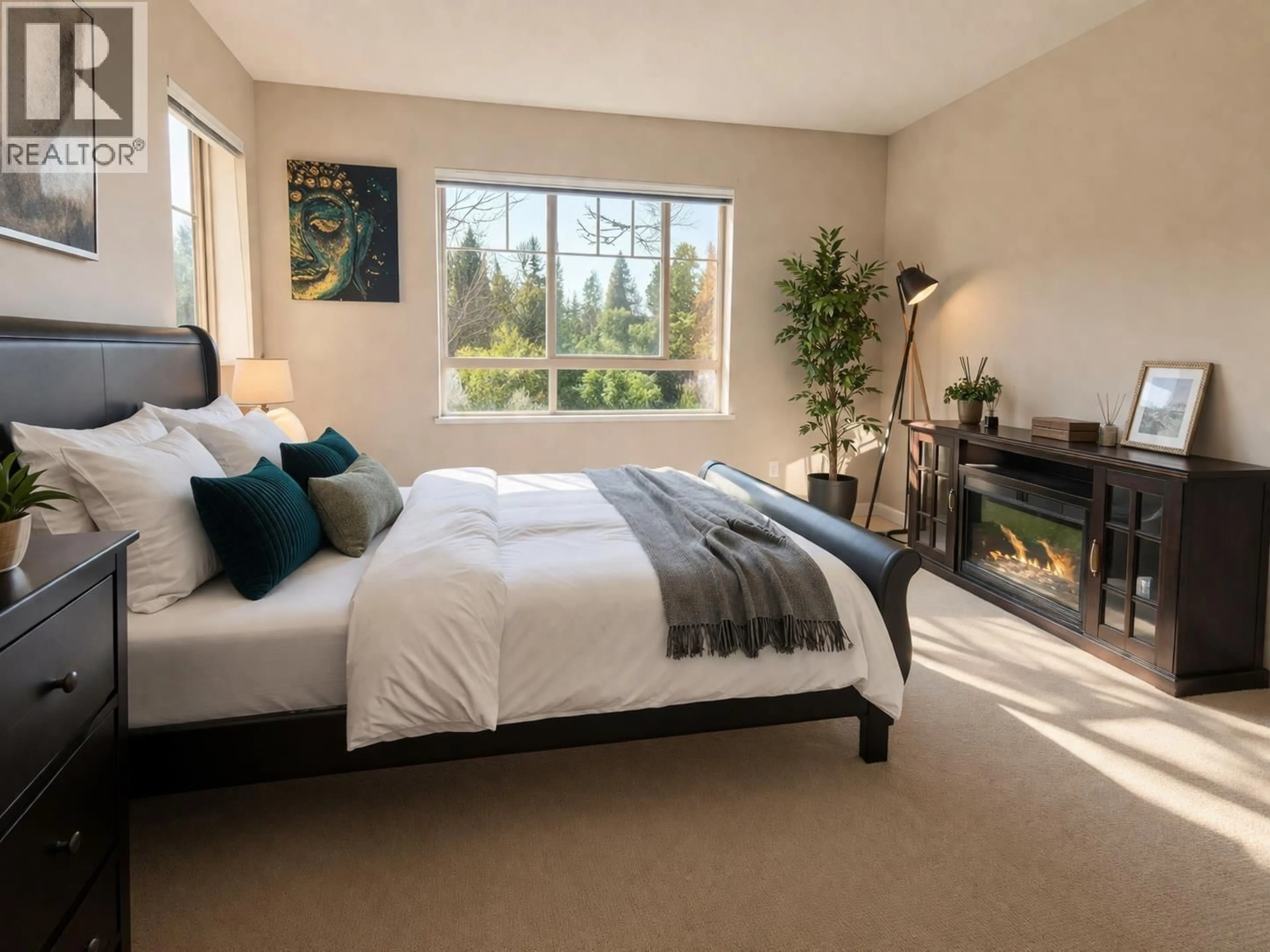 Bedroom with bed, unknown for 203 - 2951 SILVER SPRINGS BOULEVARD, Coquitlam British Columbia V3E3S4