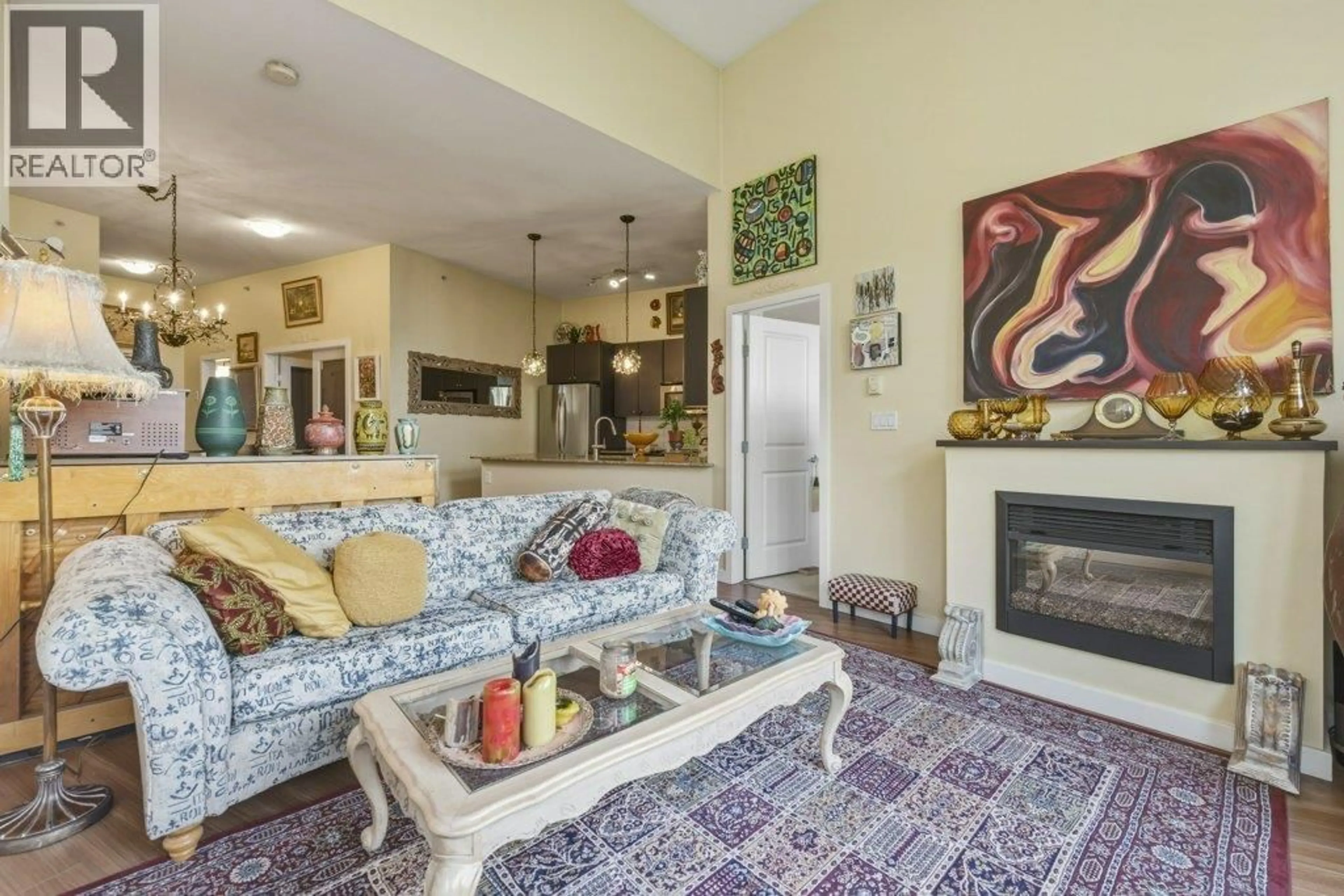 Living room with furniture, unknown for 409 - 225 FRANCIS WAY, New Westminster British Columbia V3L0G1