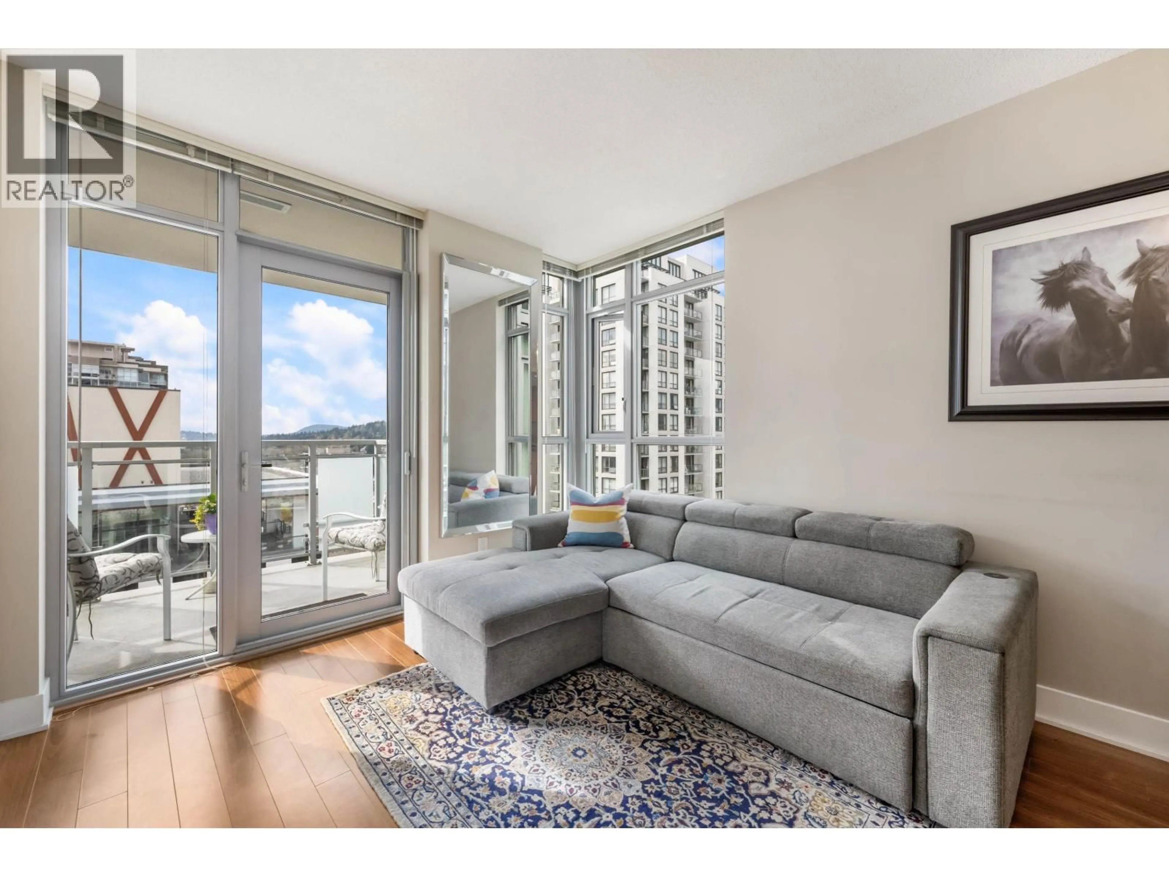 Living room with furniture, unknown for 2301 - 3008 GLEN DRIVE, Coquitlam British Columbia V3B0J5