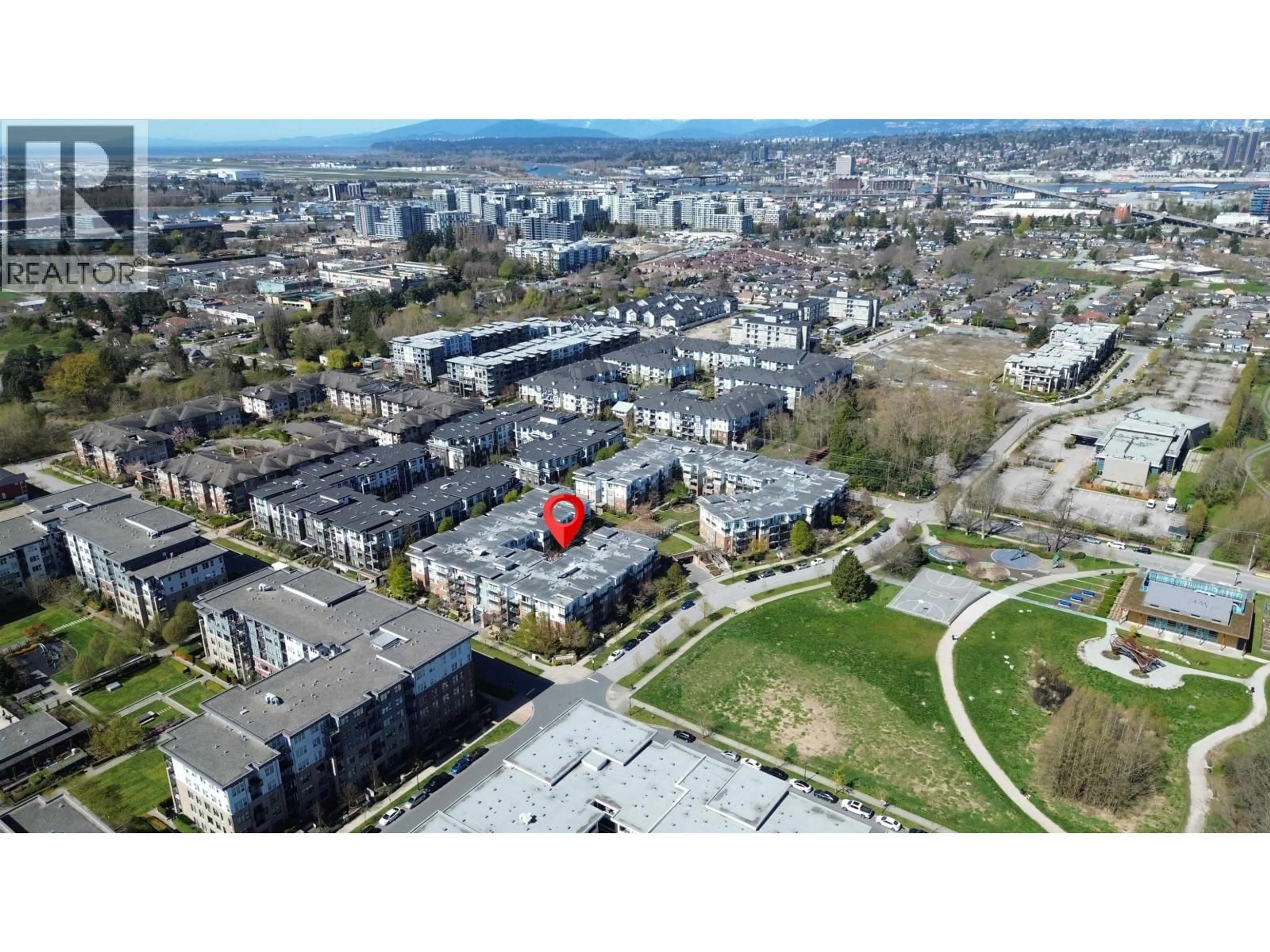 A pic from outside/outdoor area/front of a property/back of a property/a pic from drone, unknown for 428 - 9399 TOMICKI AVENUE, Richmond British Columbia V6X0H6