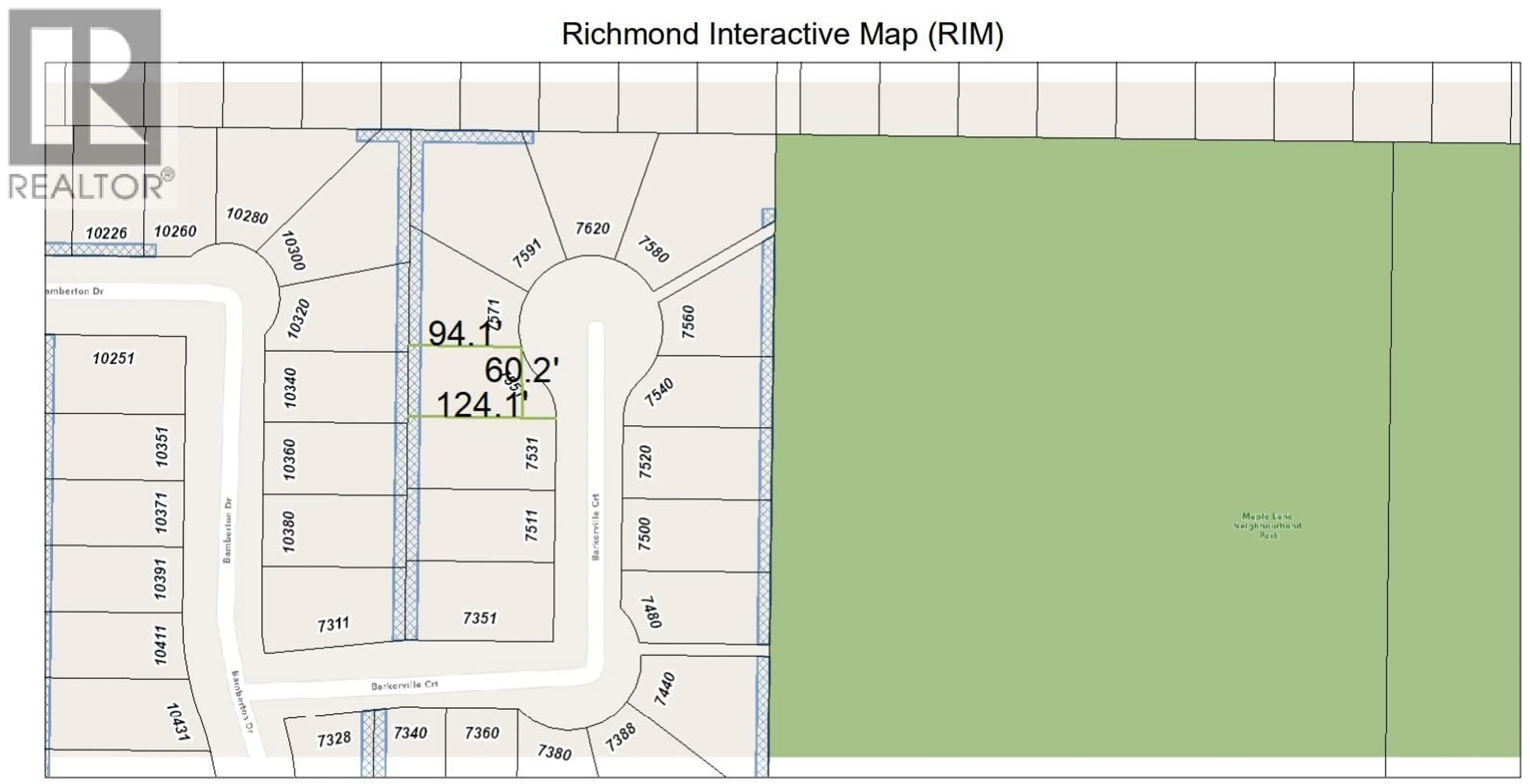Floor plan for 7551 BARKERVILLE COURT, Richmond British Columbia V7A1K8