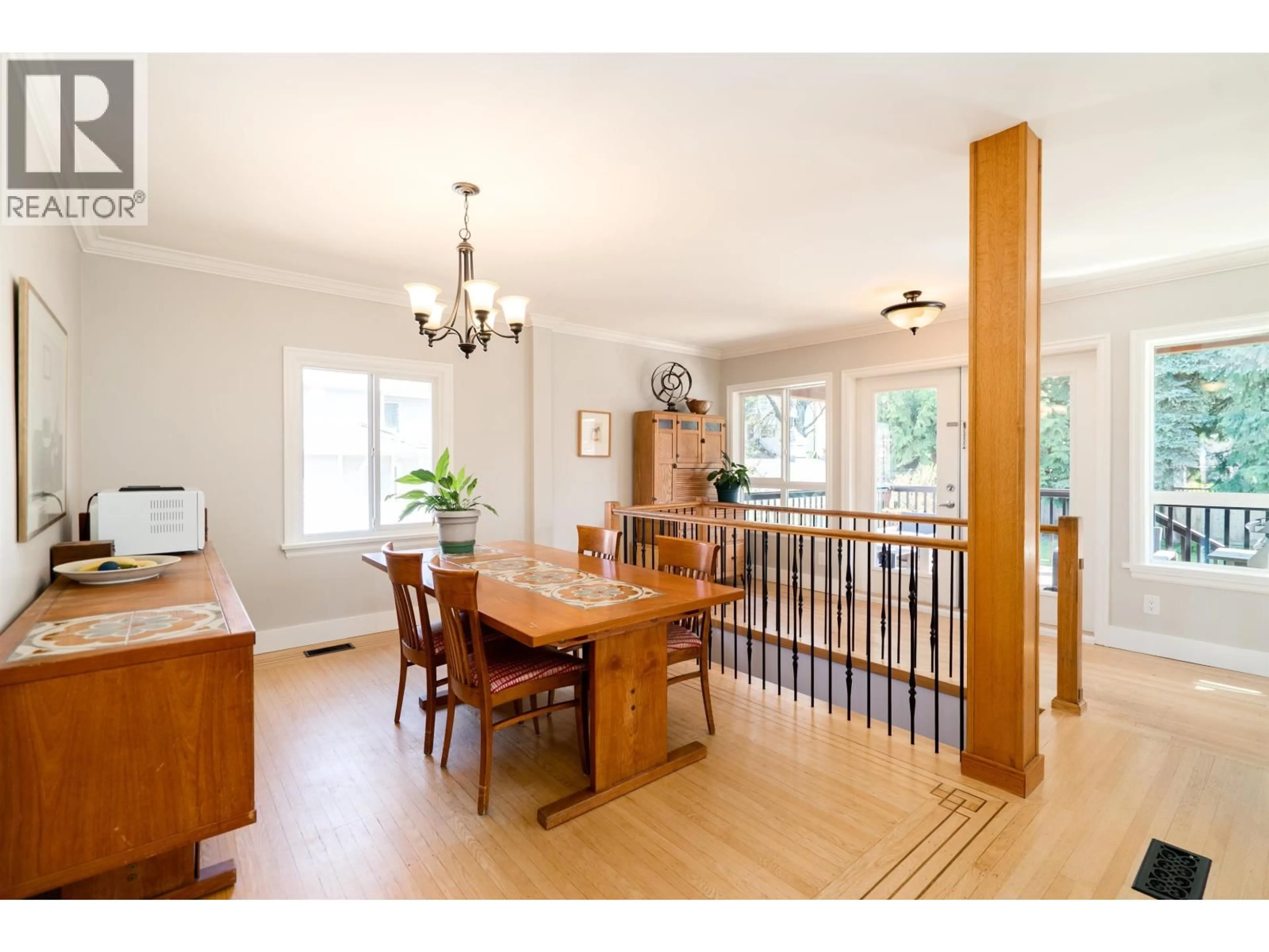 Dining room, wood/laminate floor for 310 SEVENTH AVENUE, New Westminster British Columbia V3L1W5