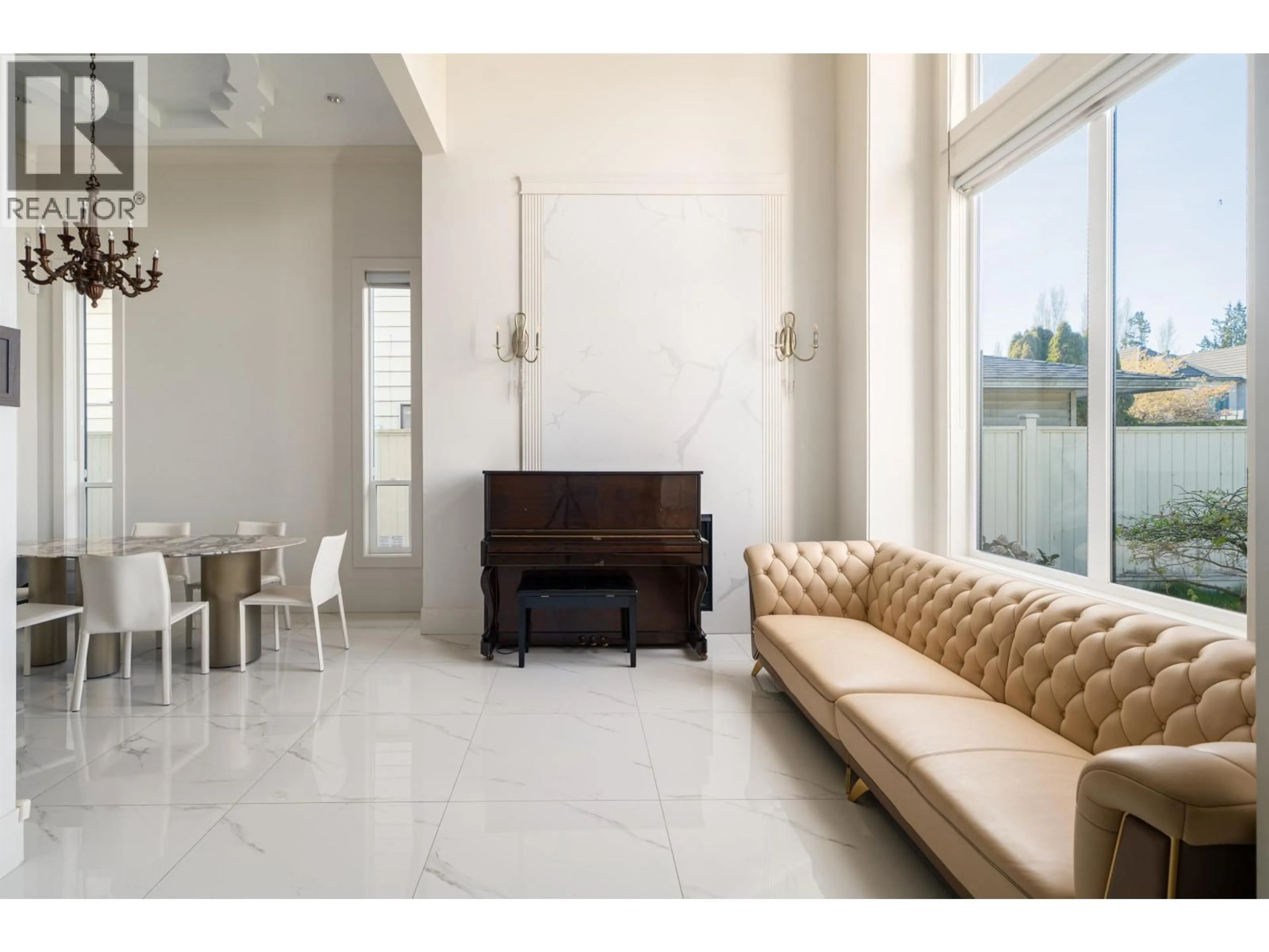 Living room with furniture, ceramic/tile floor for 3340 MORESBY DRIVE, Richmond British Columbia V7C4G5