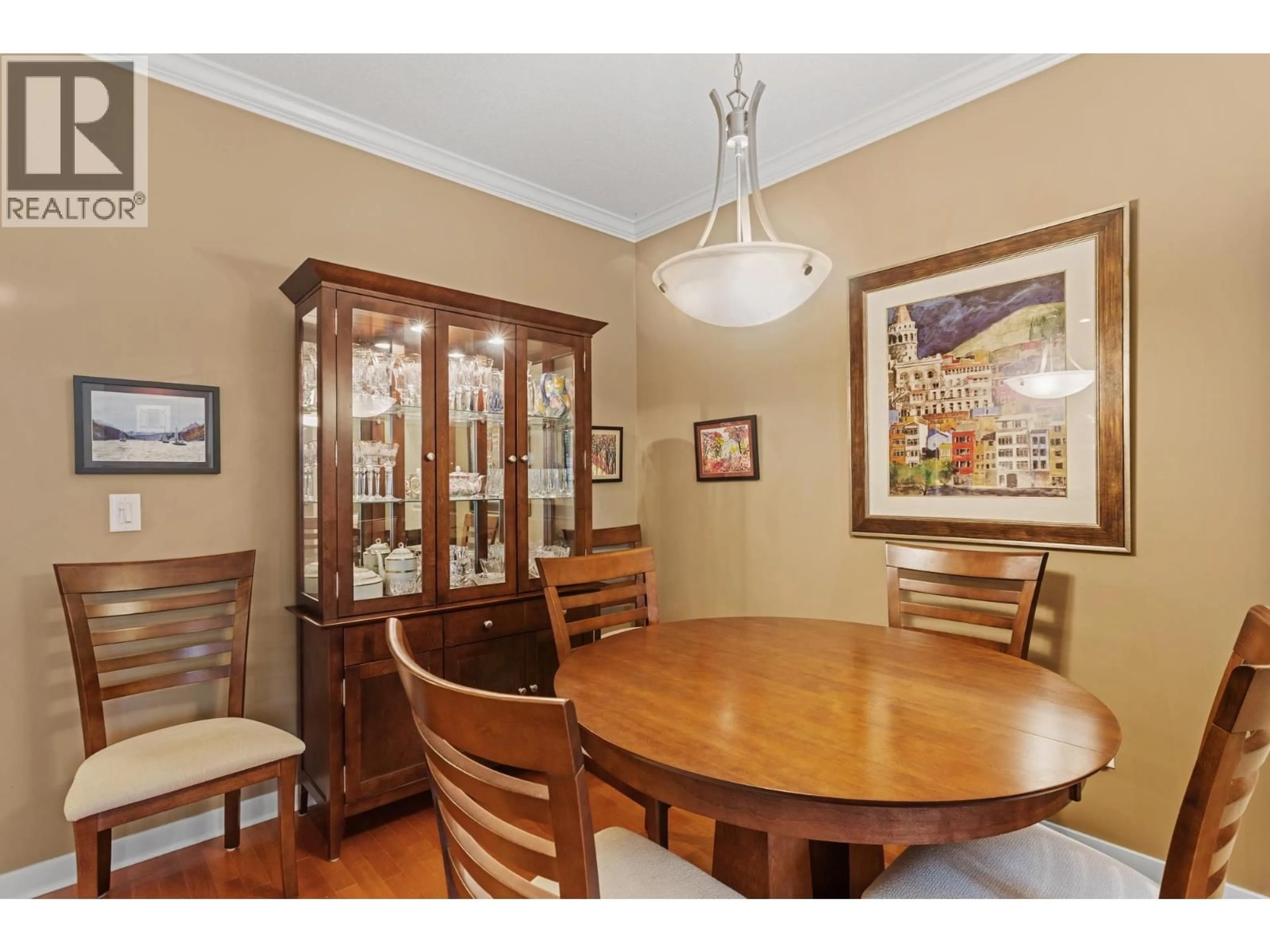 Dining room, wood/laminate floor for 6238 LOGAN LANE, Vancouver British Columbia V6T2K9