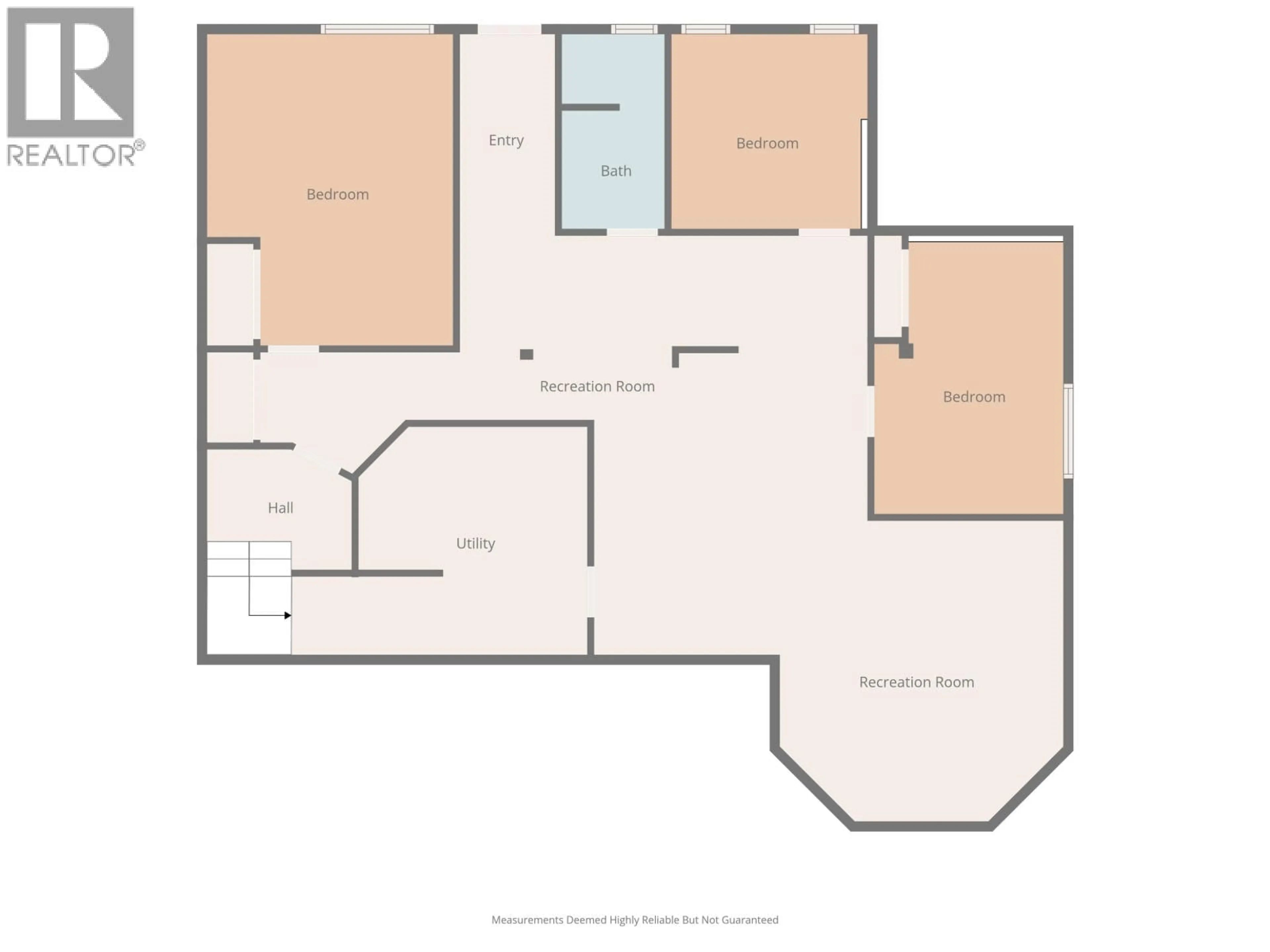 Floor plan for 3449 CLEARWOOD PLACE, Prince George British Columbia V2K4R1