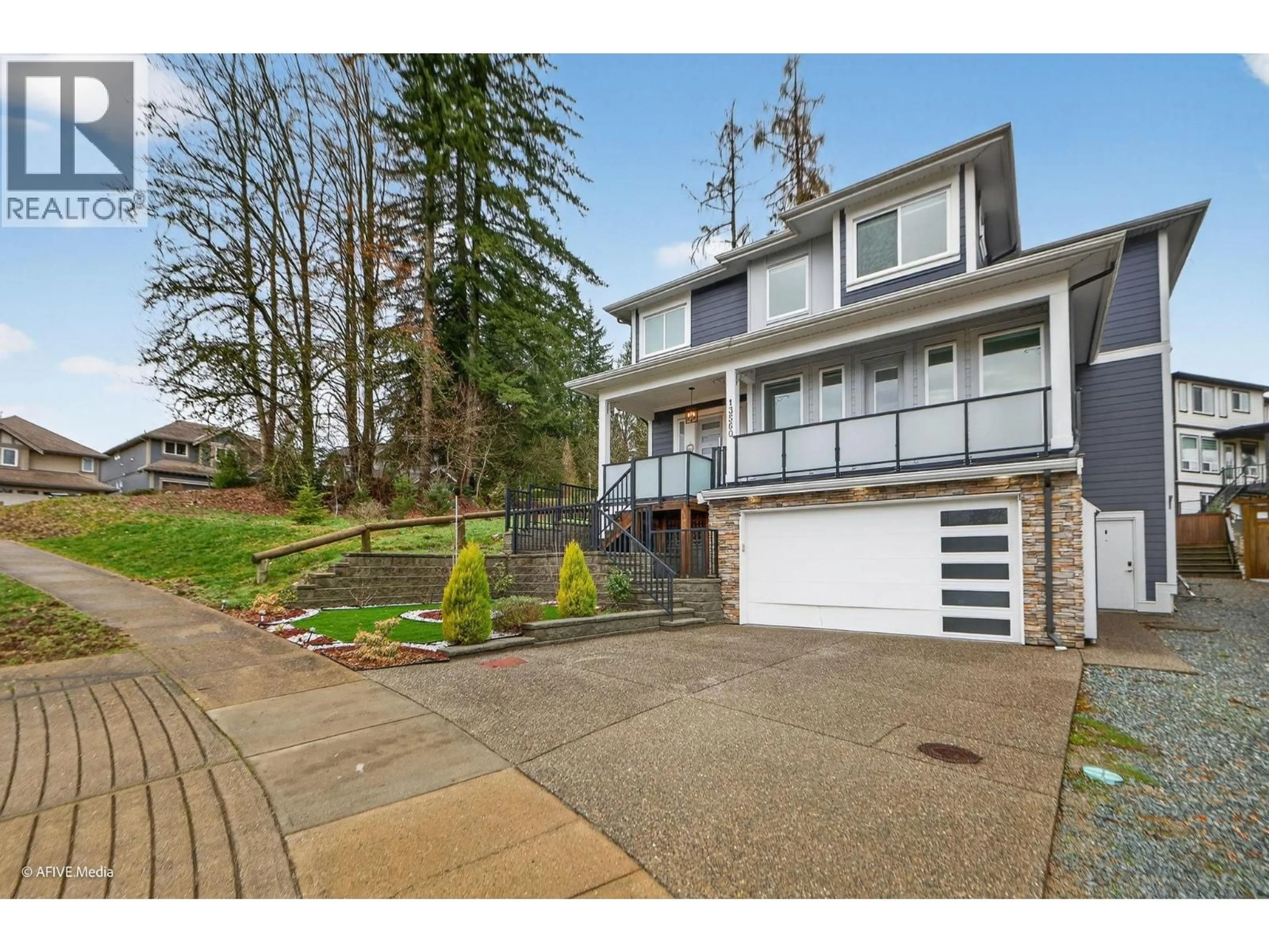 Home with vinyl exterior material, street for 13560 230B STREET, Maple Ridge British Columbia V4R0E5