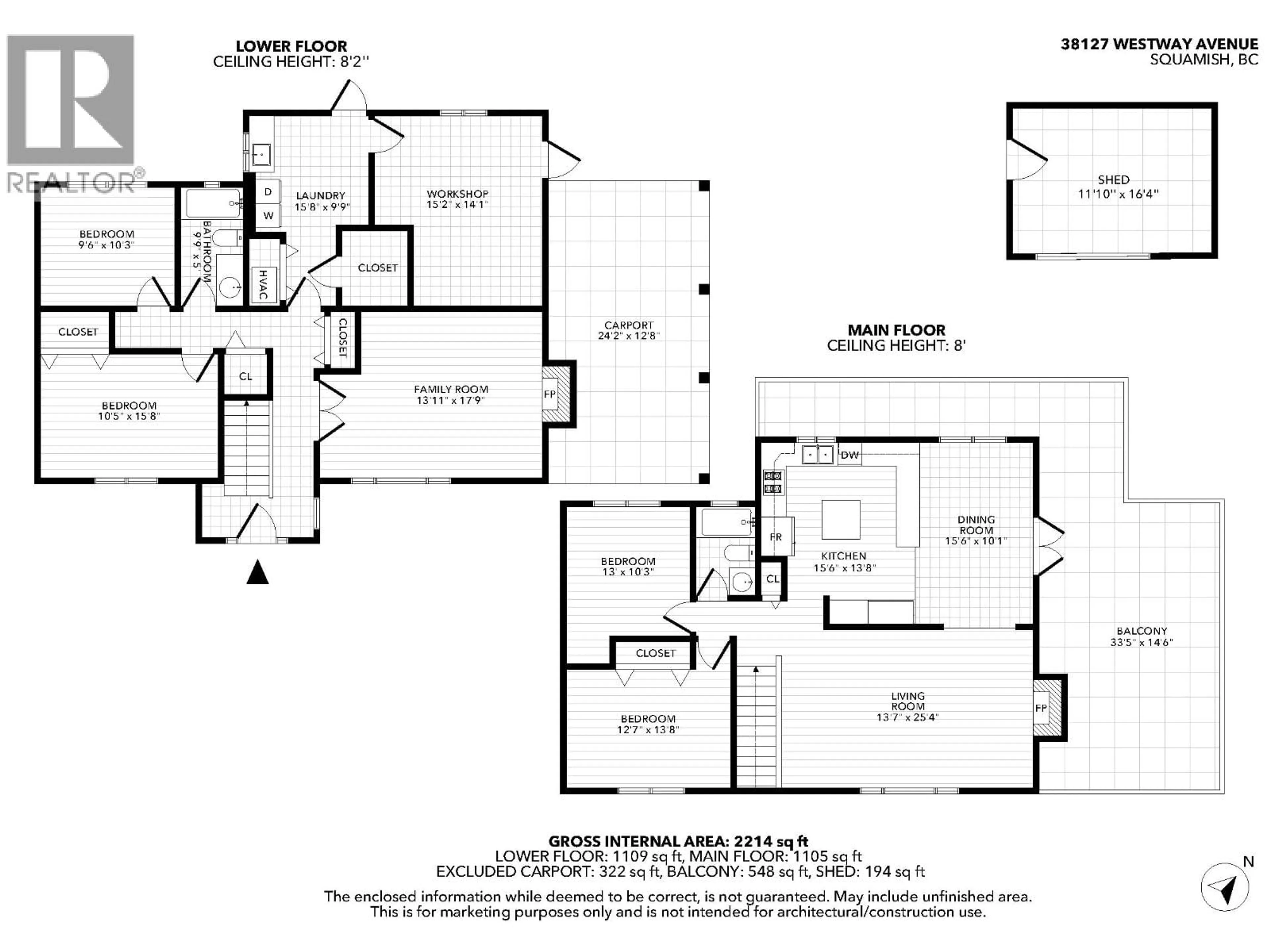 Floor plan for 38127 WESTWAY AVENUE, Squamish British Columbia V8B0X6