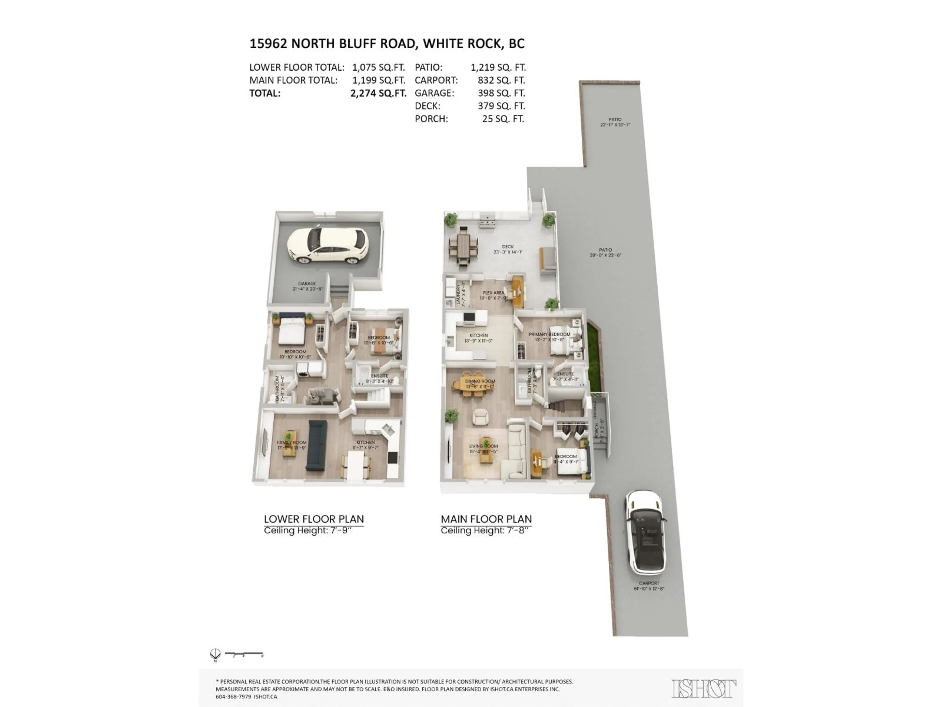 Floor plan for 15962 NORTH BLUFF ROAD, White Rock British Columbia V4B3G8