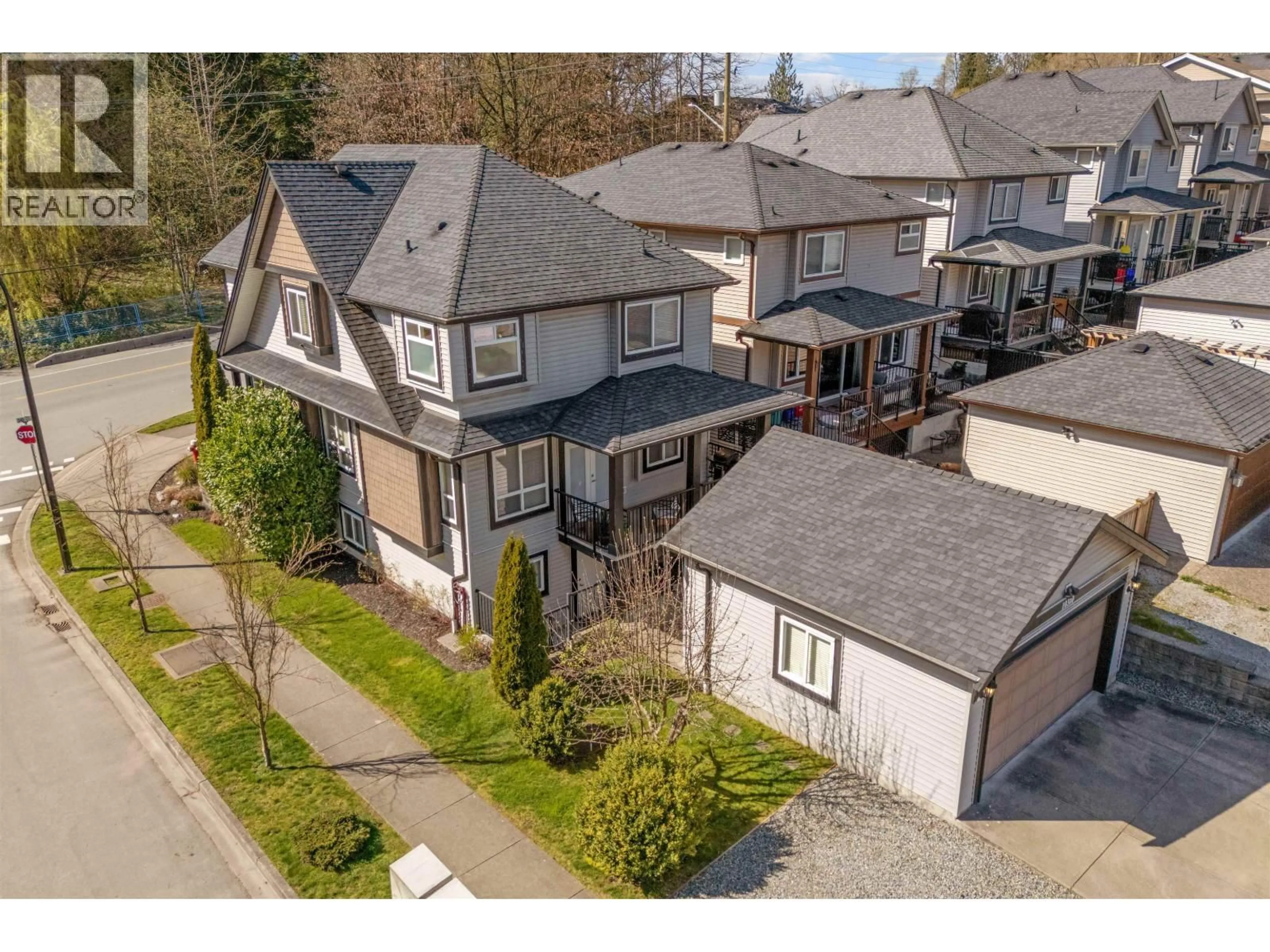A pic from outside/outdoor area/front of a property/back of a property/a pic from drone, street for 10310 240 STREET, Maple Ridge British Columbia V2W0G4