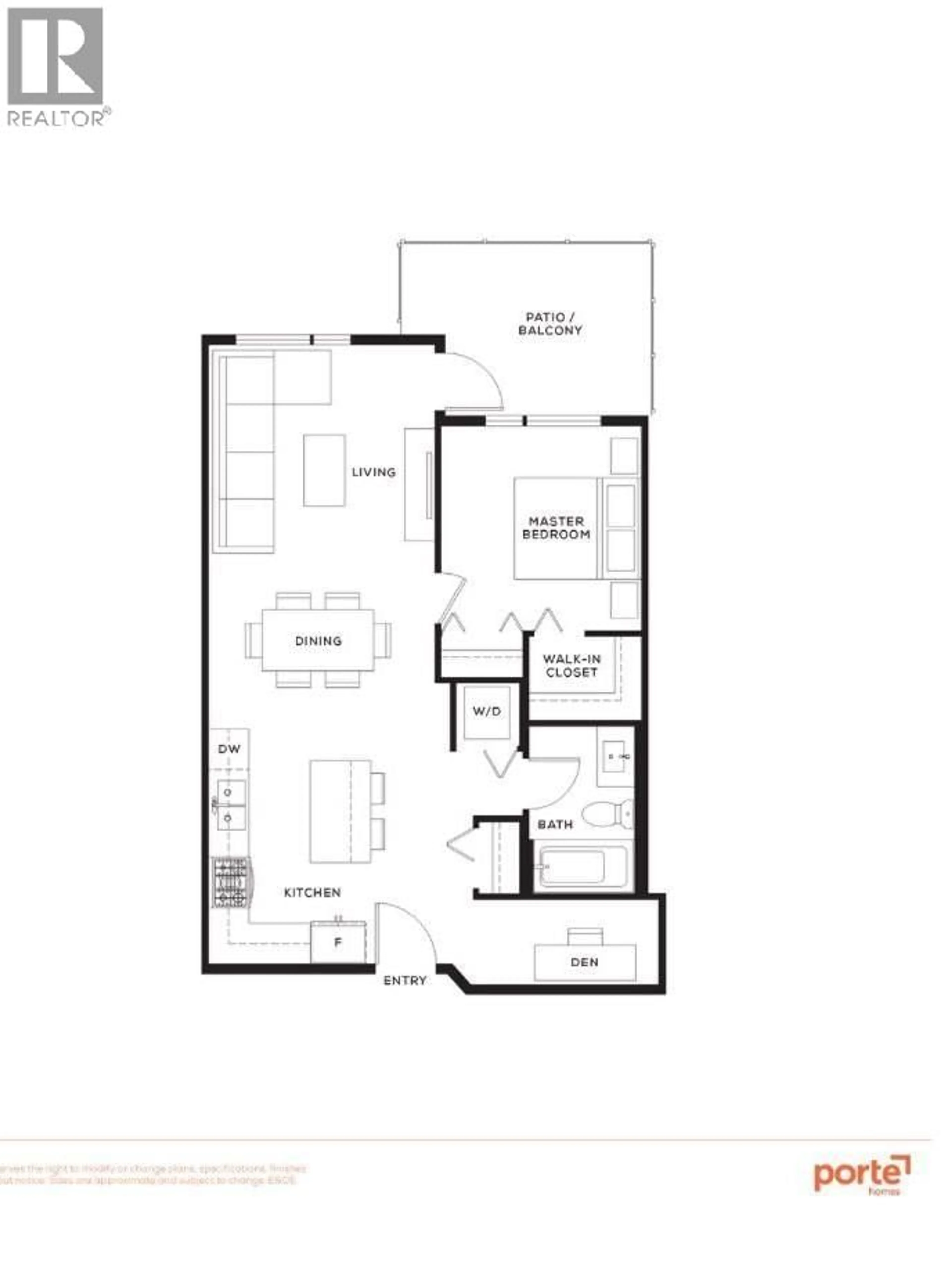 Floor plan for 513 - 3229 ST. JOHNS STREET, Port Moody British Columbia V3H0M4