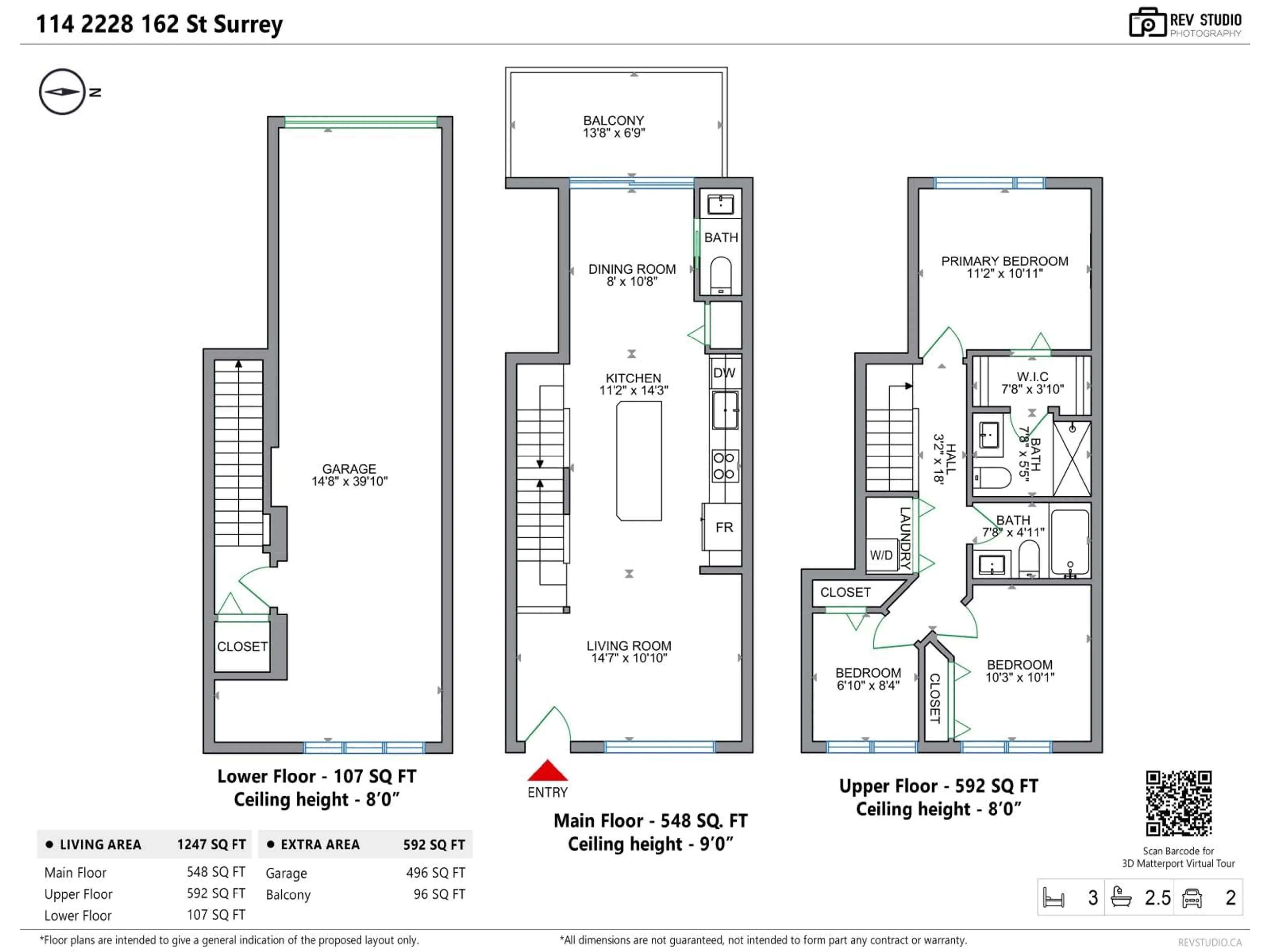 Floor plan for 114 - 2228 162 STREET, Surrey British Columbia V3Z6P4