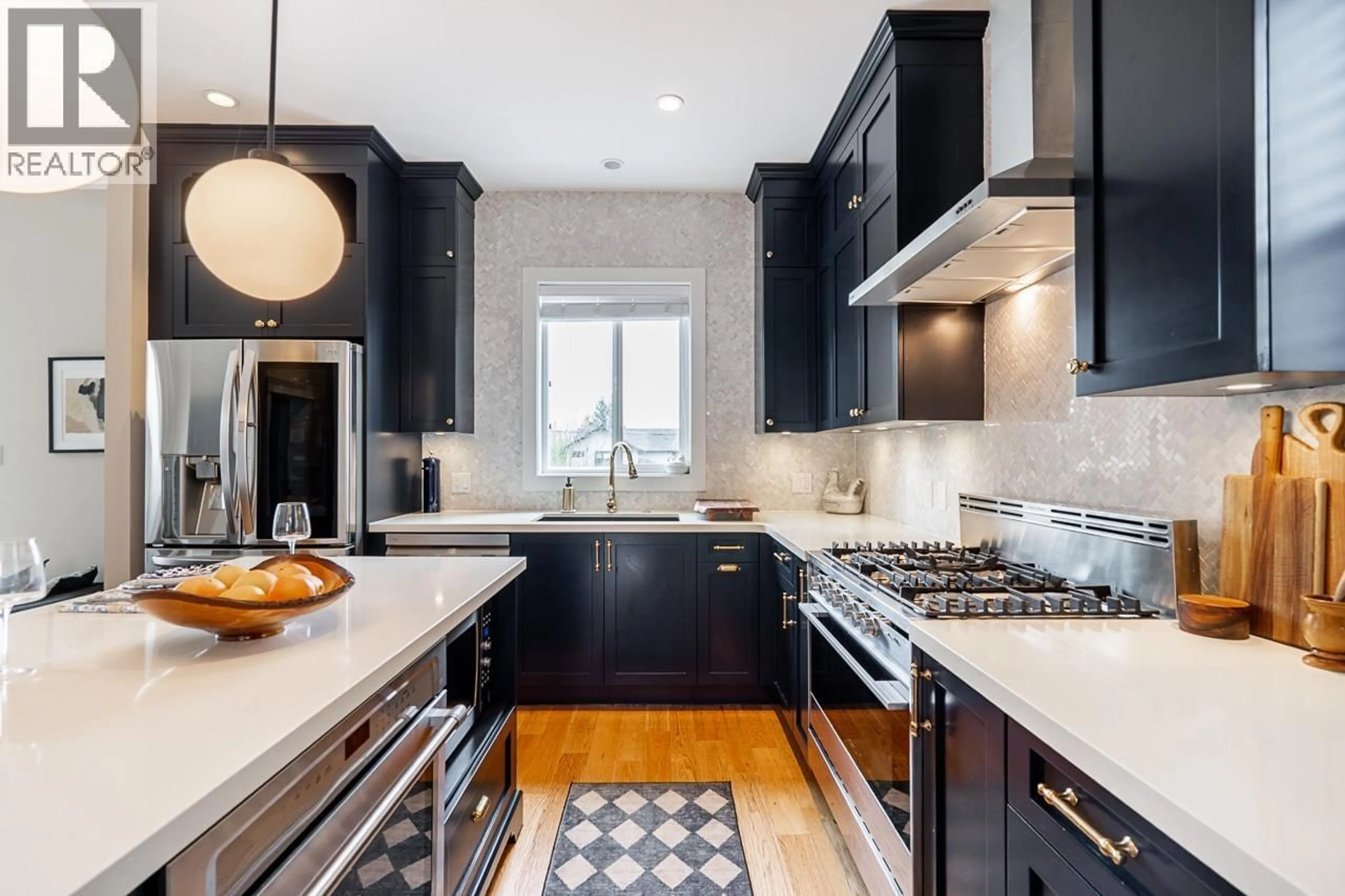 Contemporary kitchen, ceramic/tile floor for 457 11TH STREET, North Vancouver British Columbia V7L2H3