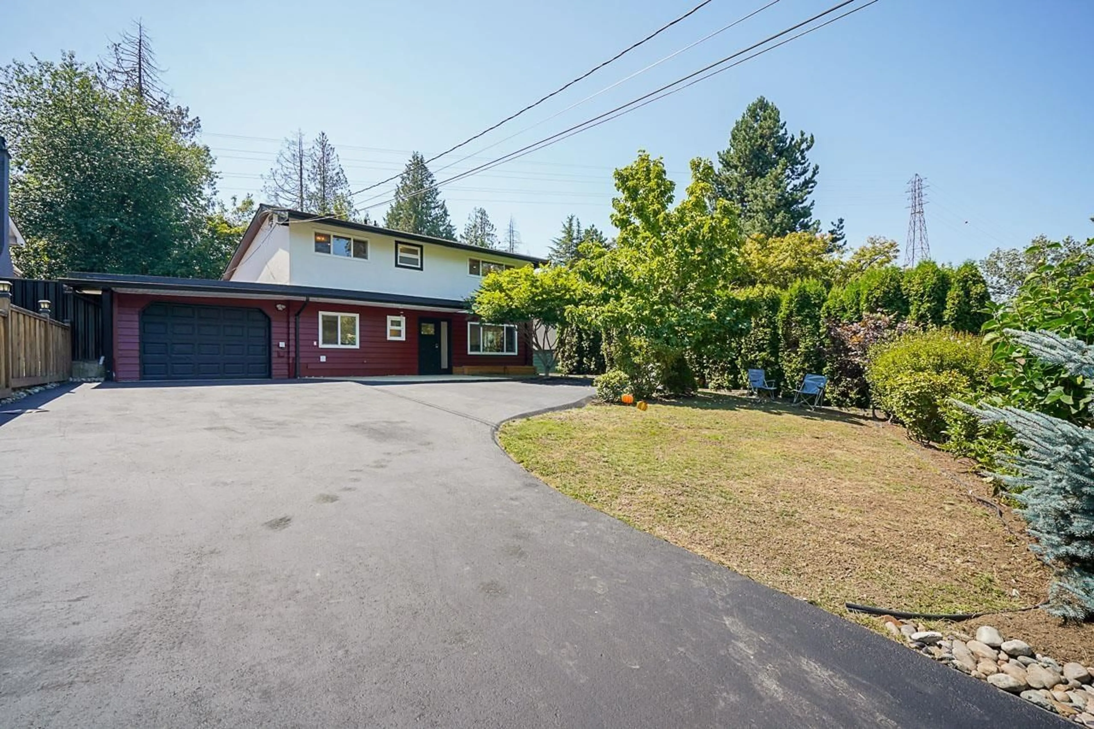 A pic from outside/outdoor area/front of a property/back of a property/a pic from drone, street for 10993 MCADAM ROAD, Delta British Columbia V4C3E9