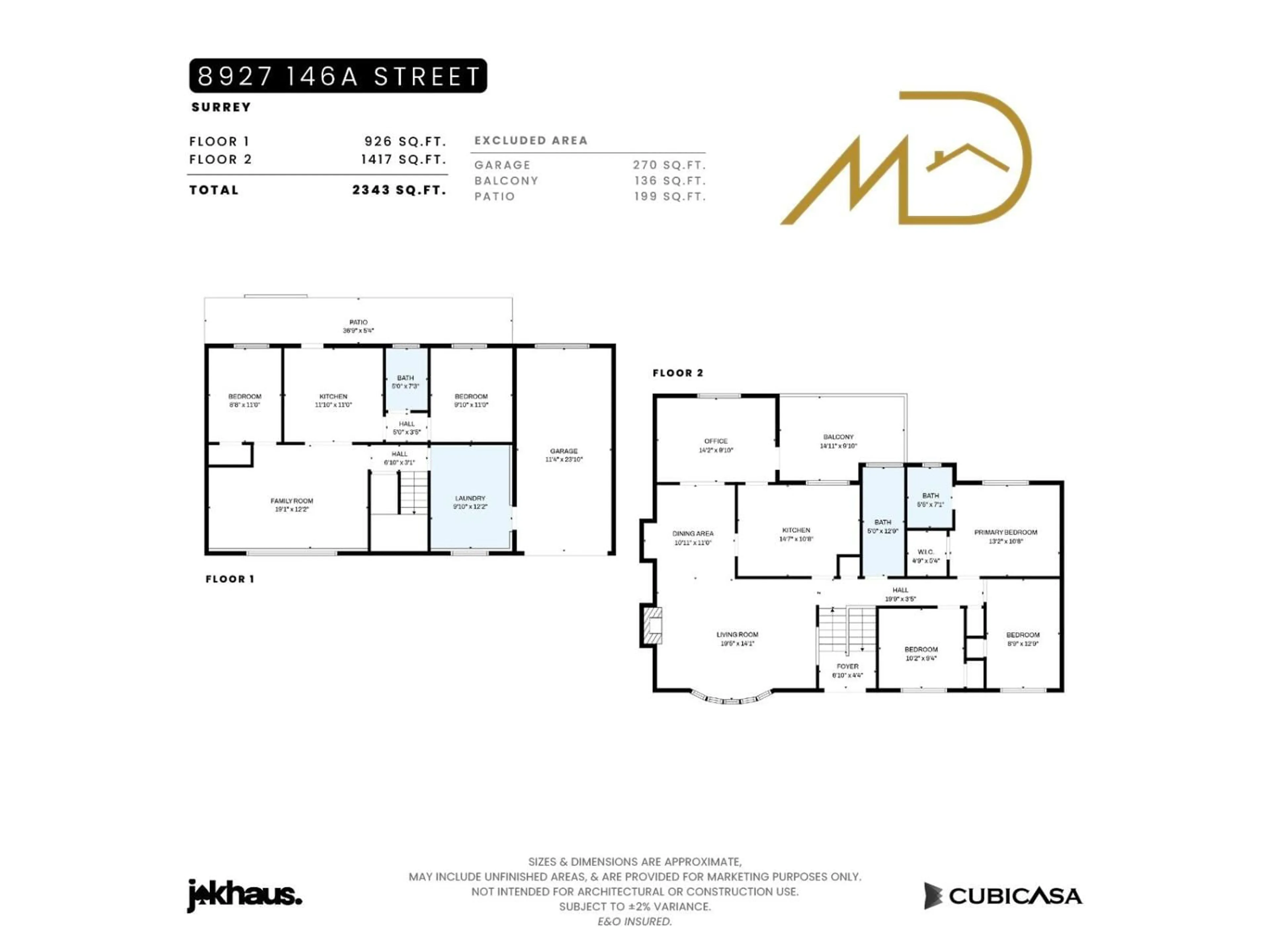 Floor plan for 8927 146A STREET, Surrey British Columbia V3R6Z9