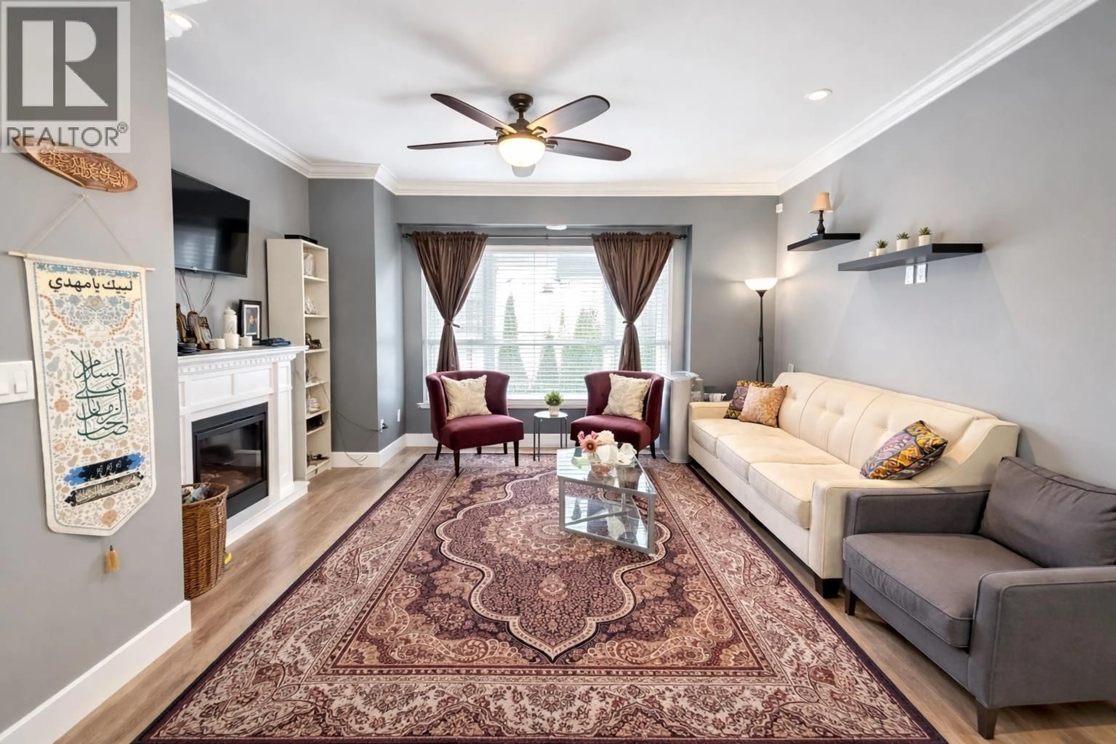 Living room with furniture, unknown for 11 - 22386 SHARPE AVENUE, Richmond British Columbia V6V0A1