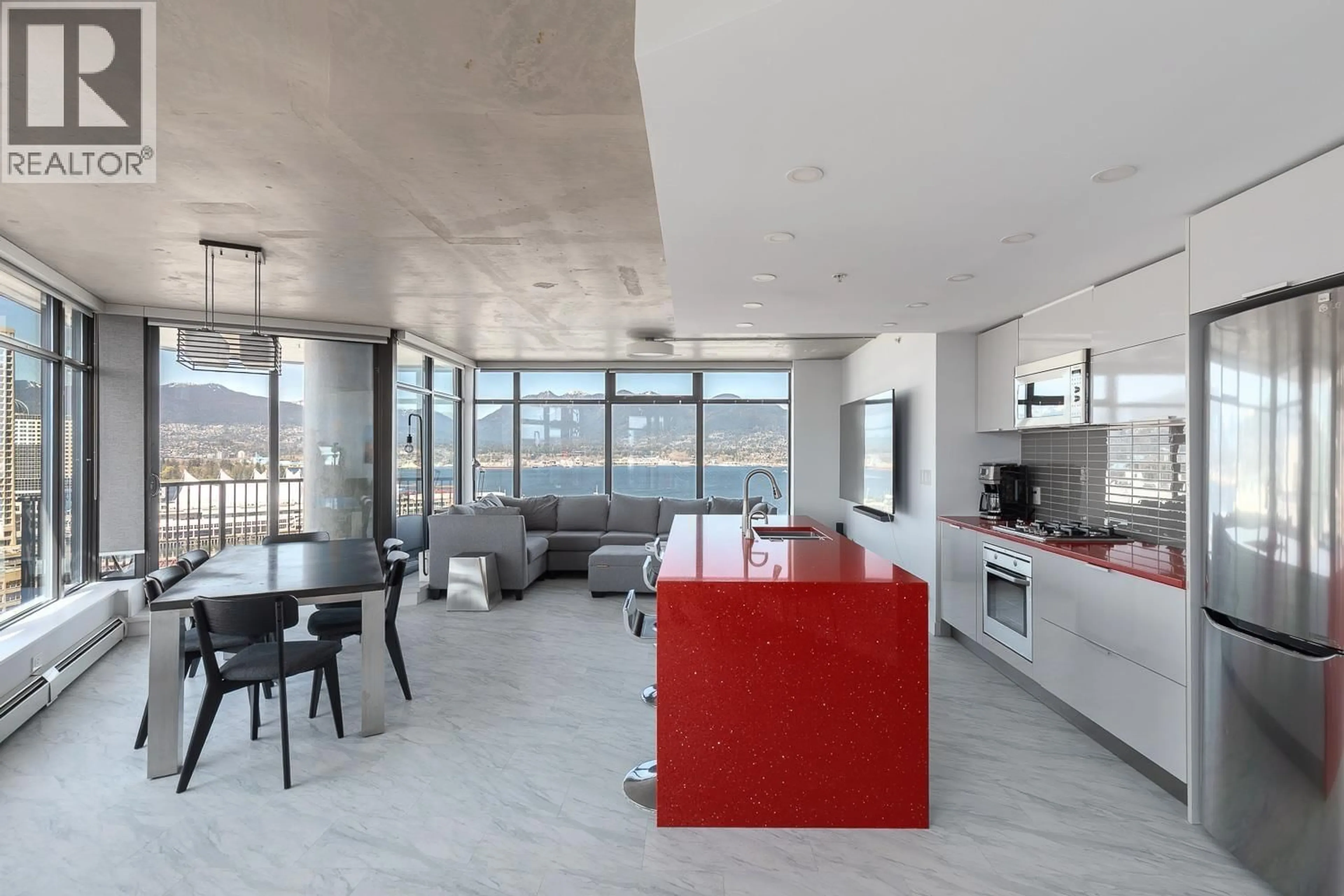 Open concept kitchen, unknown for 2410 - 128 CORDOVA STREET, Vancouver British Columbia V6B0E6