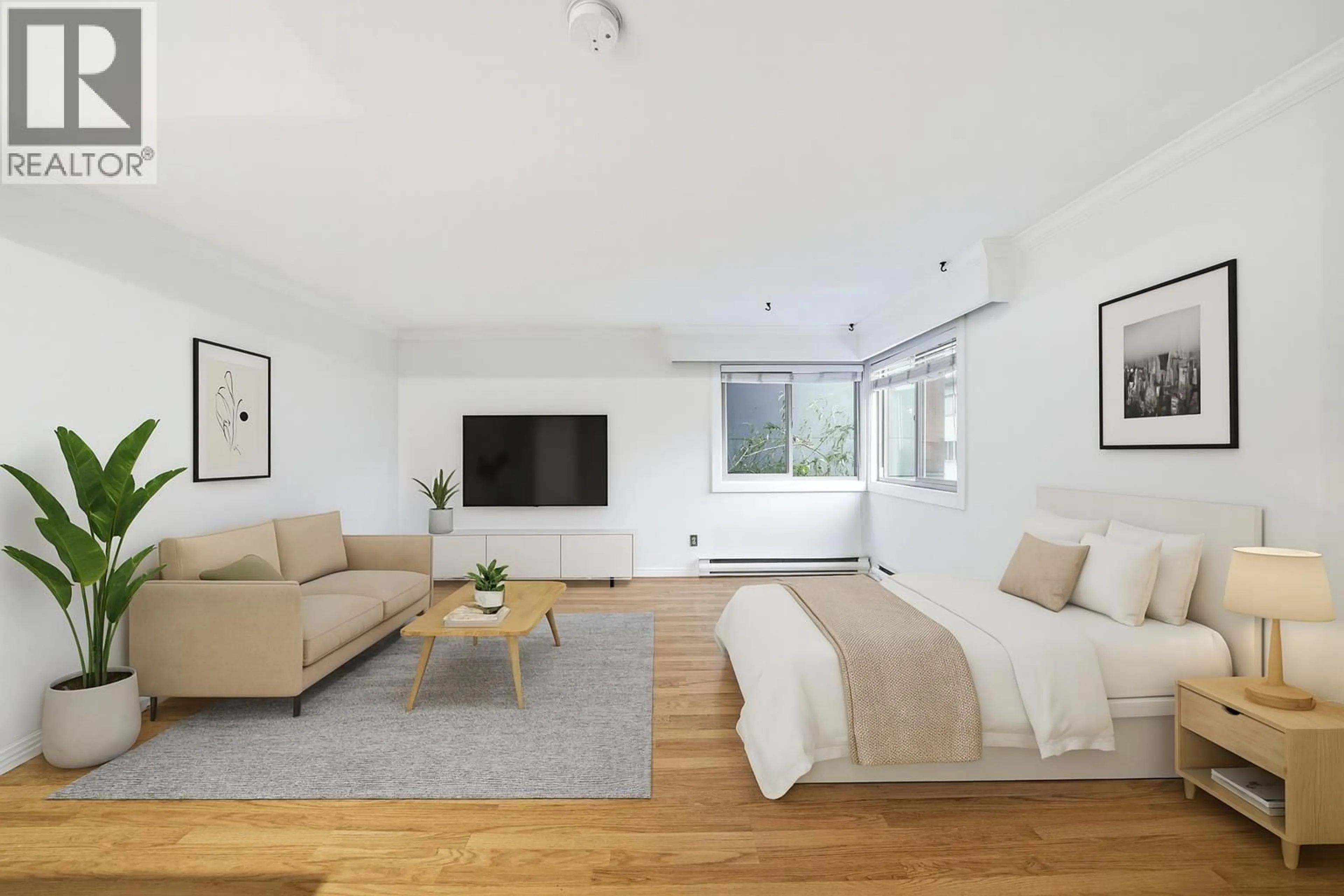 Living room with furniture, unknown for 107 - 1940 BARCLAY STREET, Vancouver British Columbia V6G1L3