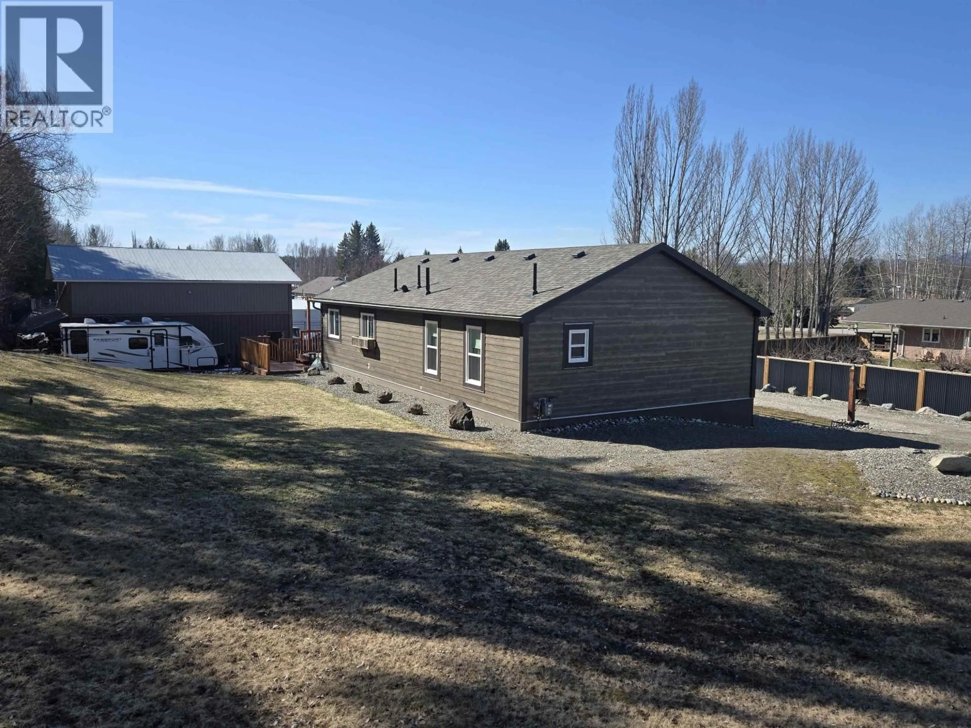A pic from outside/outdoor area/front of a property/back of a property/a pic from drone, unknown for 2531 DUCK ROAD, Quesnel British Columbia V2J4R1