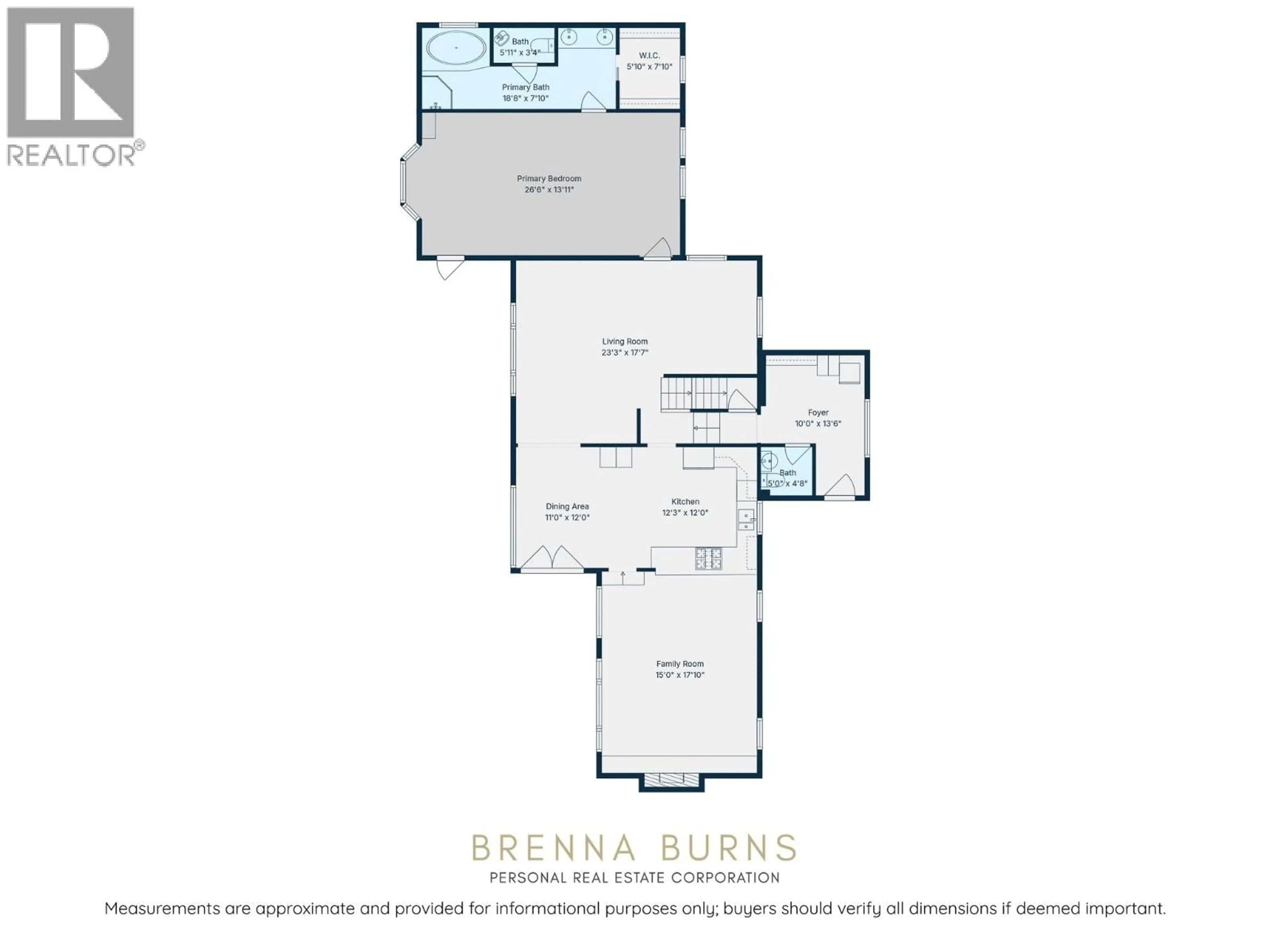Floor plan for 14147 SMITH ROAD, Fort St. John British Columbia V1J4M6
